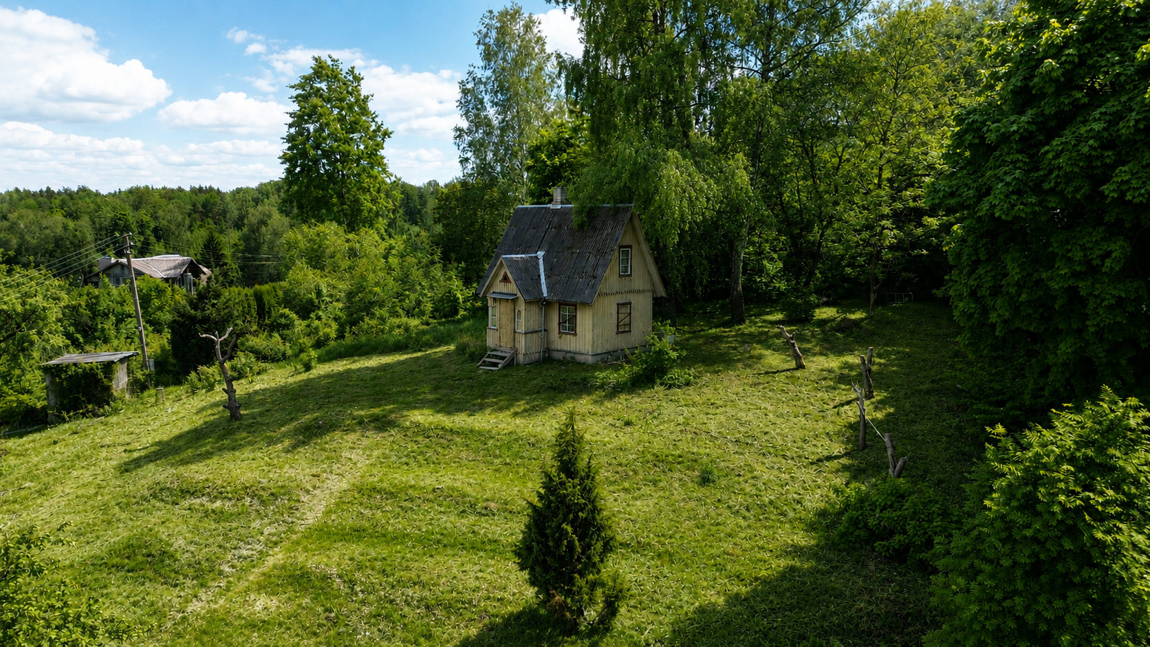 Sodo namas, Rūtų g., 2 aukštų, 28m², 10a, €29000