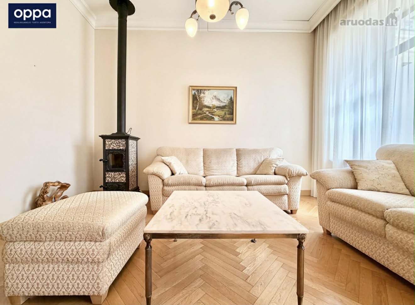 Nuomojamas 2 kambarių butas, Antakalnis, Antakalnio g., 57m², 1 aukštas, €850