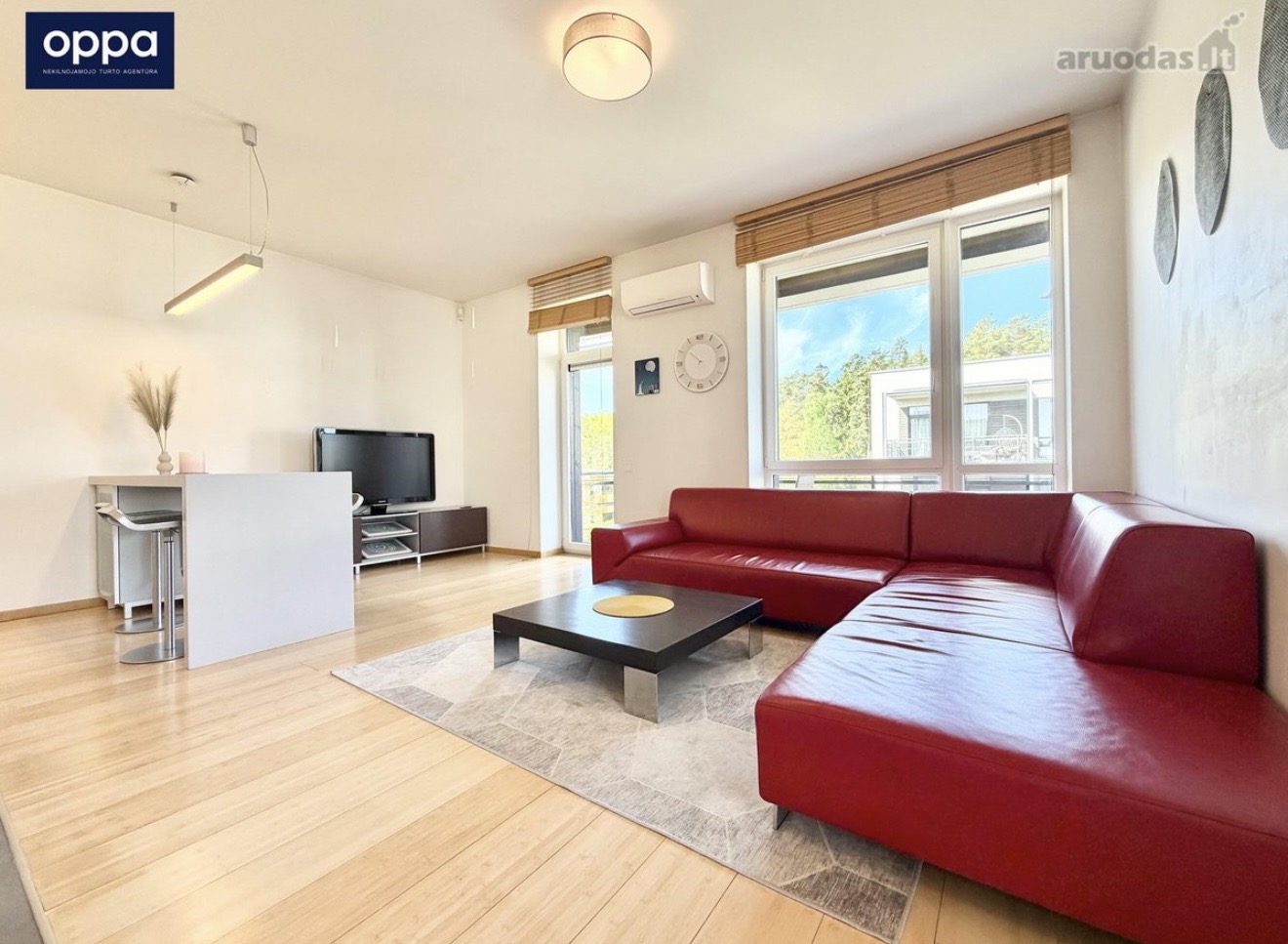 Nuomojamas 3 kambarių butas, Santariškės, Santariškių g., 62m², 3 aukštas, €750