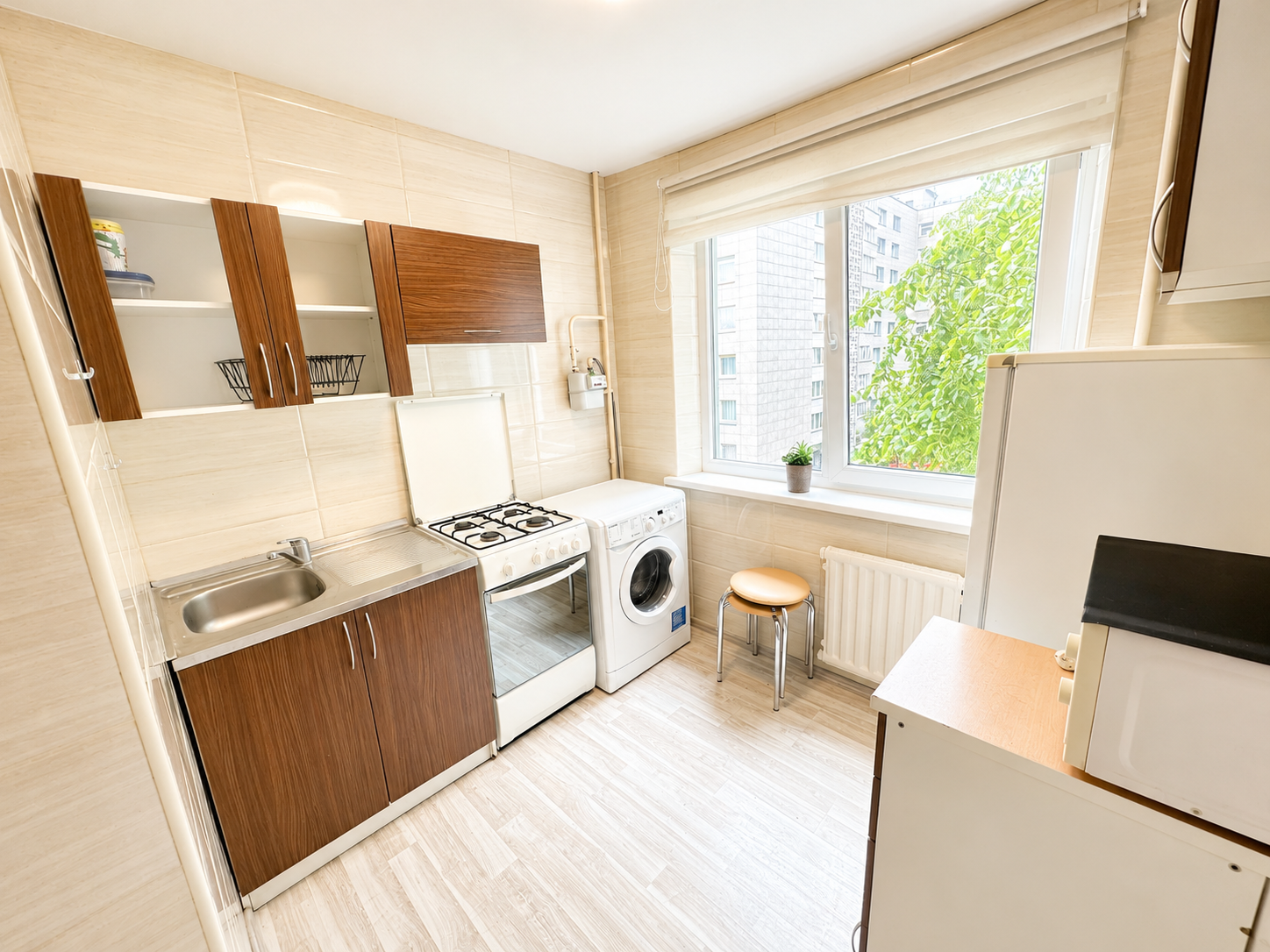 2 kambarių butas, Naujamiestis, Savanorių pr., 44m², 4 aukštas, €149700