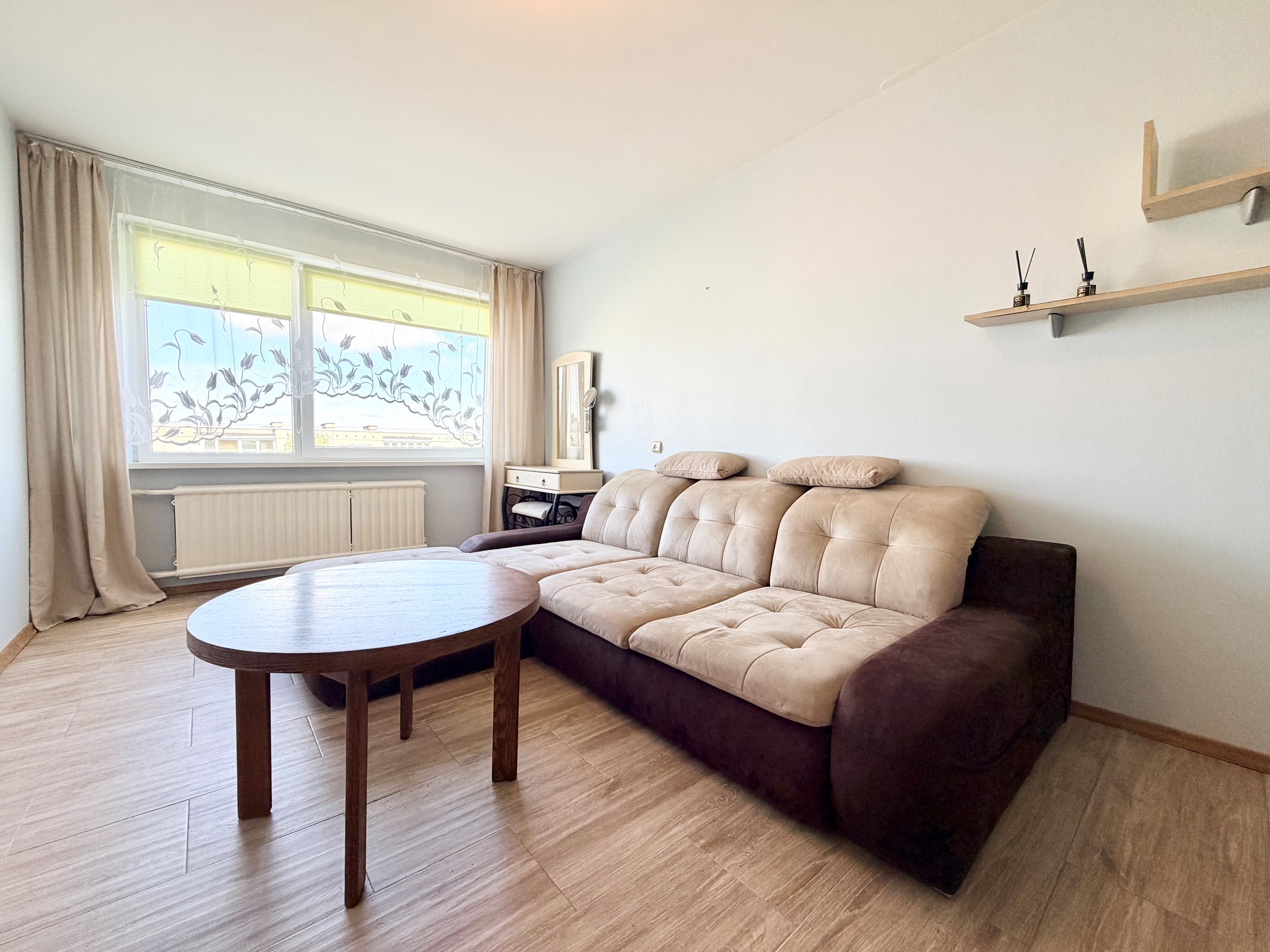 Nuomojamas 1 kambario butas, Karoliniškės, Vido Maciulevičiaus g., 36m², 5 aukštas, €500