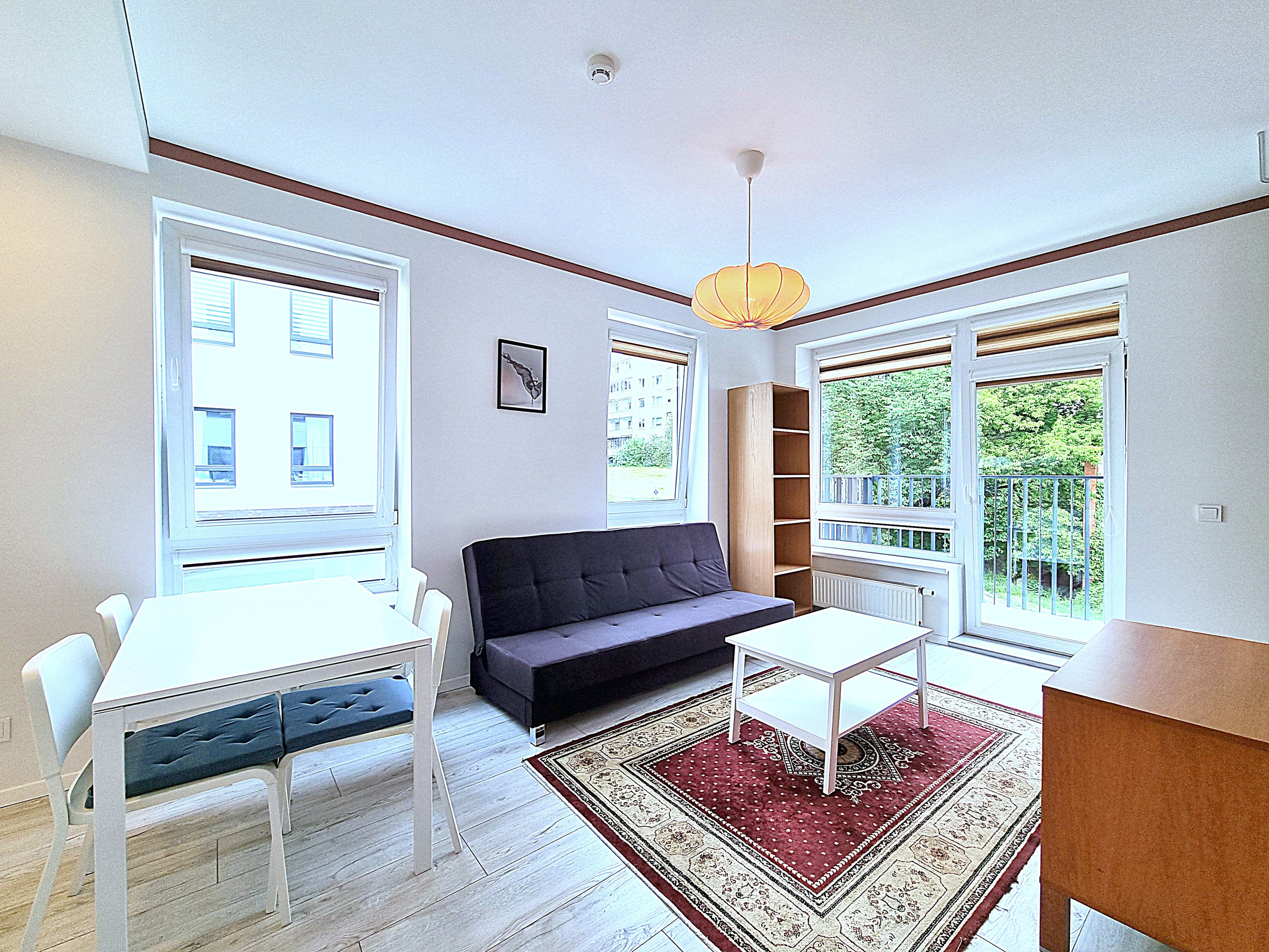 Nuomojamas 2 kambarių butas, Šnipiškės, Giedraičių g., 37m², 2 aukštas, €599