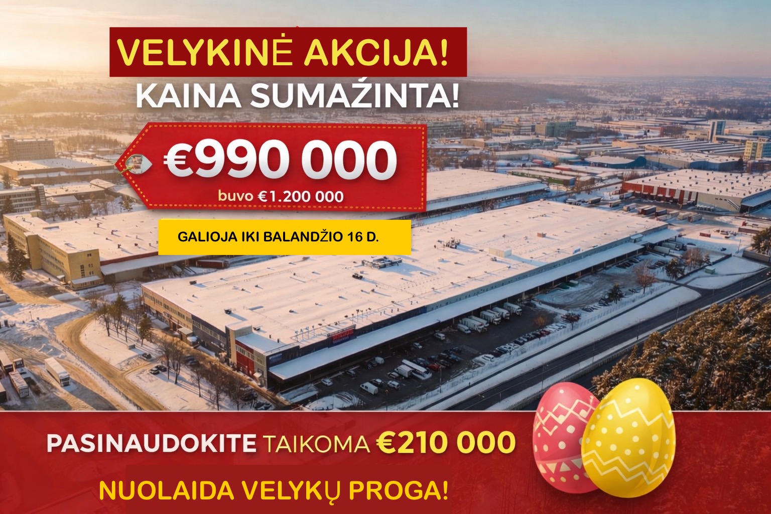 Gamybos ir sandėliavimo patalpos, Paneriai, Kirtimų g., 1368m², 2 aukštas, €990000