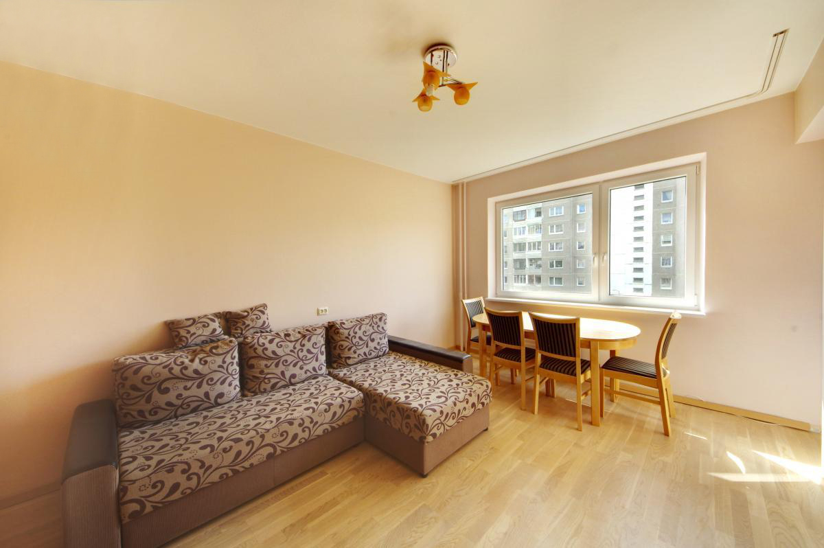 Nuomojamas 2 kambarių butas, Fabijoniškės, S. Stanevičiaus g., 46m², 7 aukštas, €550