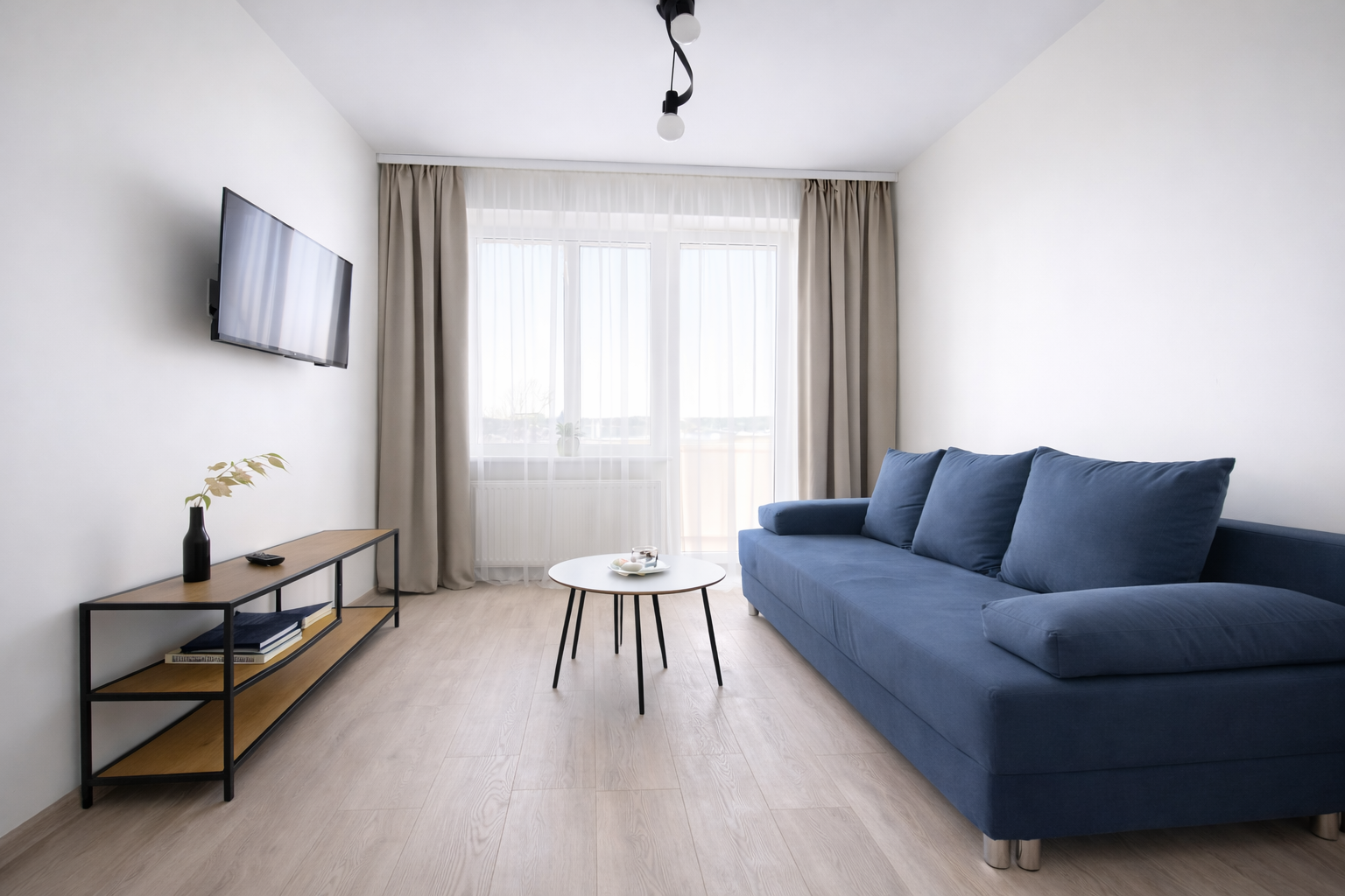Nuomojamas 2 kambarių butas, Šnipiškės, Giedraičių g., 32m², 4 aukštas, €590