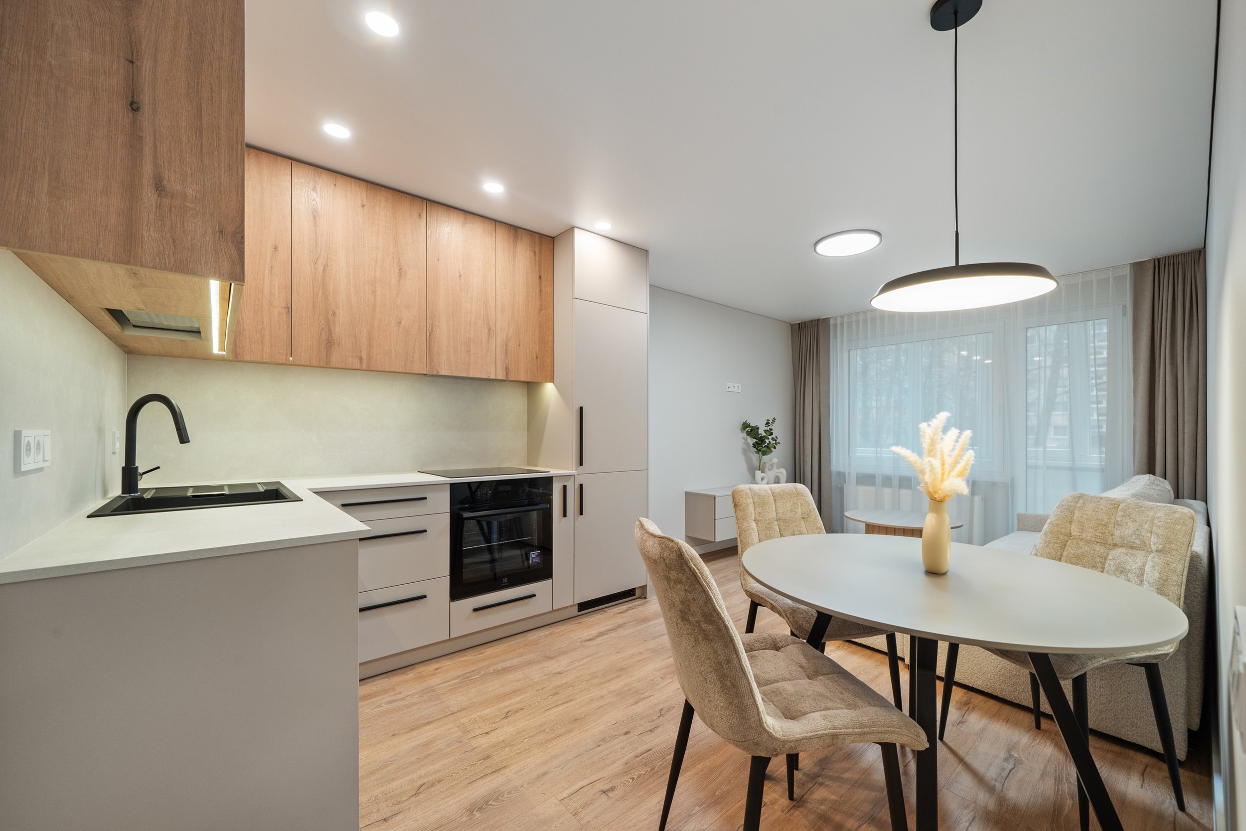 3 kambarių butas, Lazdynai, Erfurto g., 49.20m², 1 aukštas, €149000