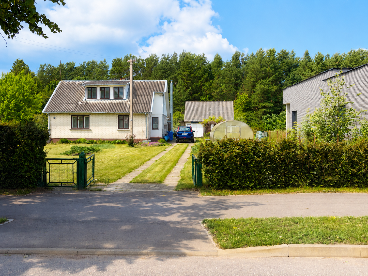 Gyvenamasis namas, Gruodžio 17-osios g., 2 aukštų, 107m², 13.40a