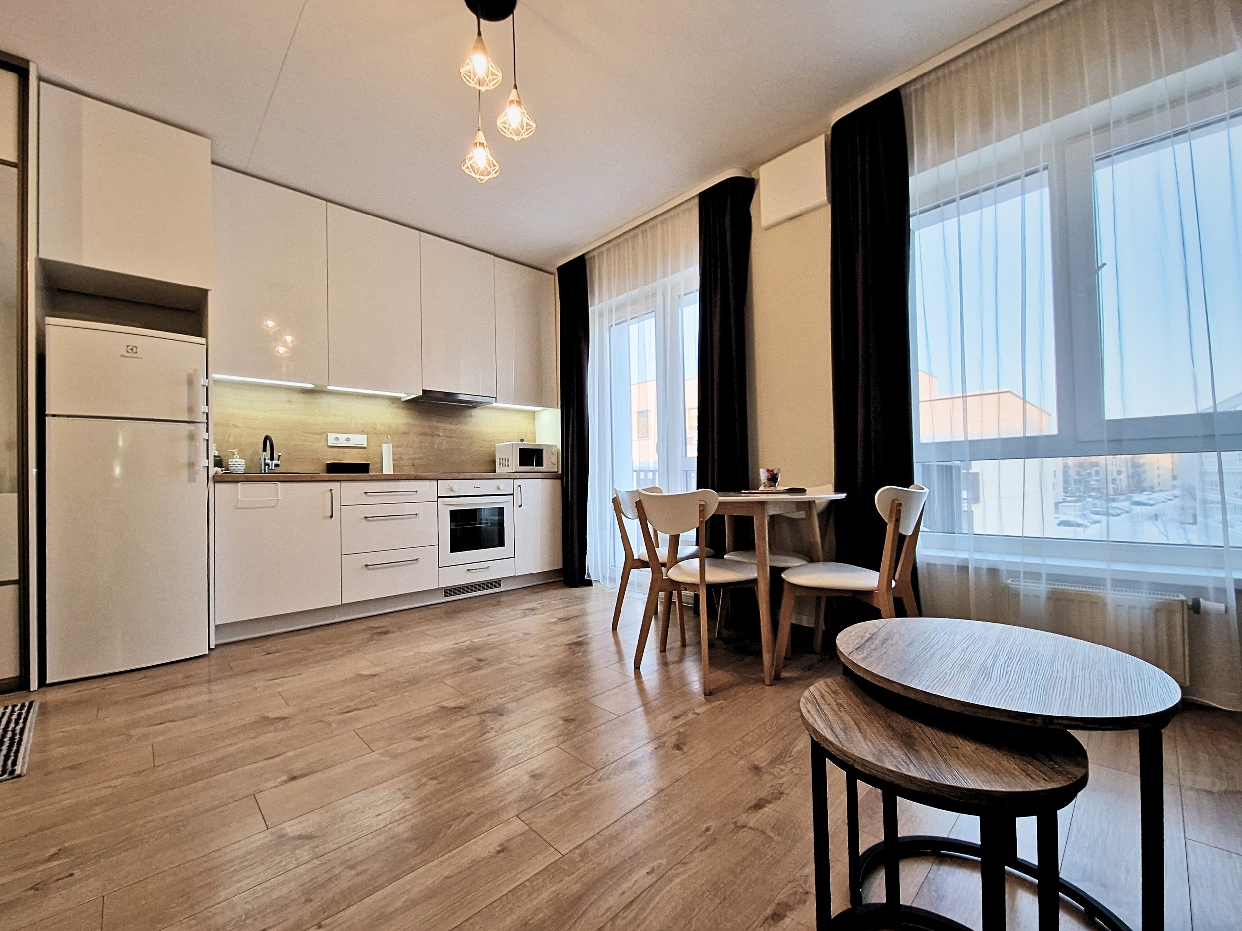 Nuomojamas 1 kambario butas, Baltupiai, Jurgio Lebedžio g., 25m², 4 aukštas, €500