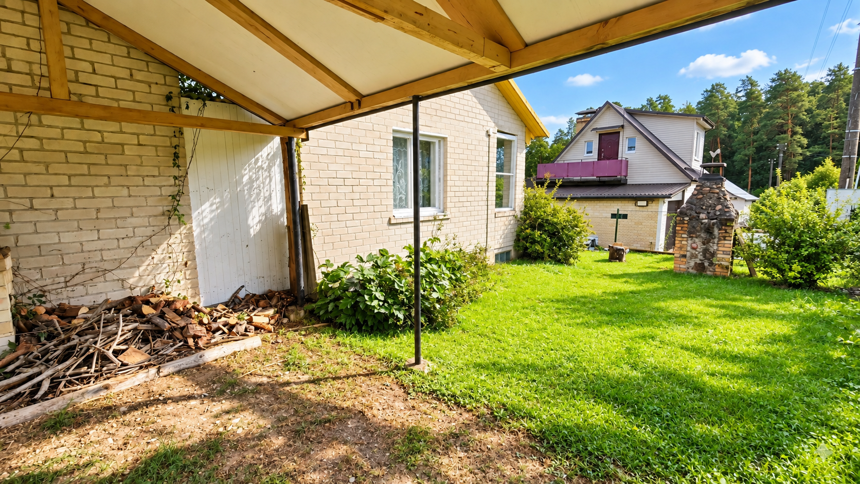 Sodo namas, Vandentiekio g., 1 aukšto, 50m², 6a, €59500