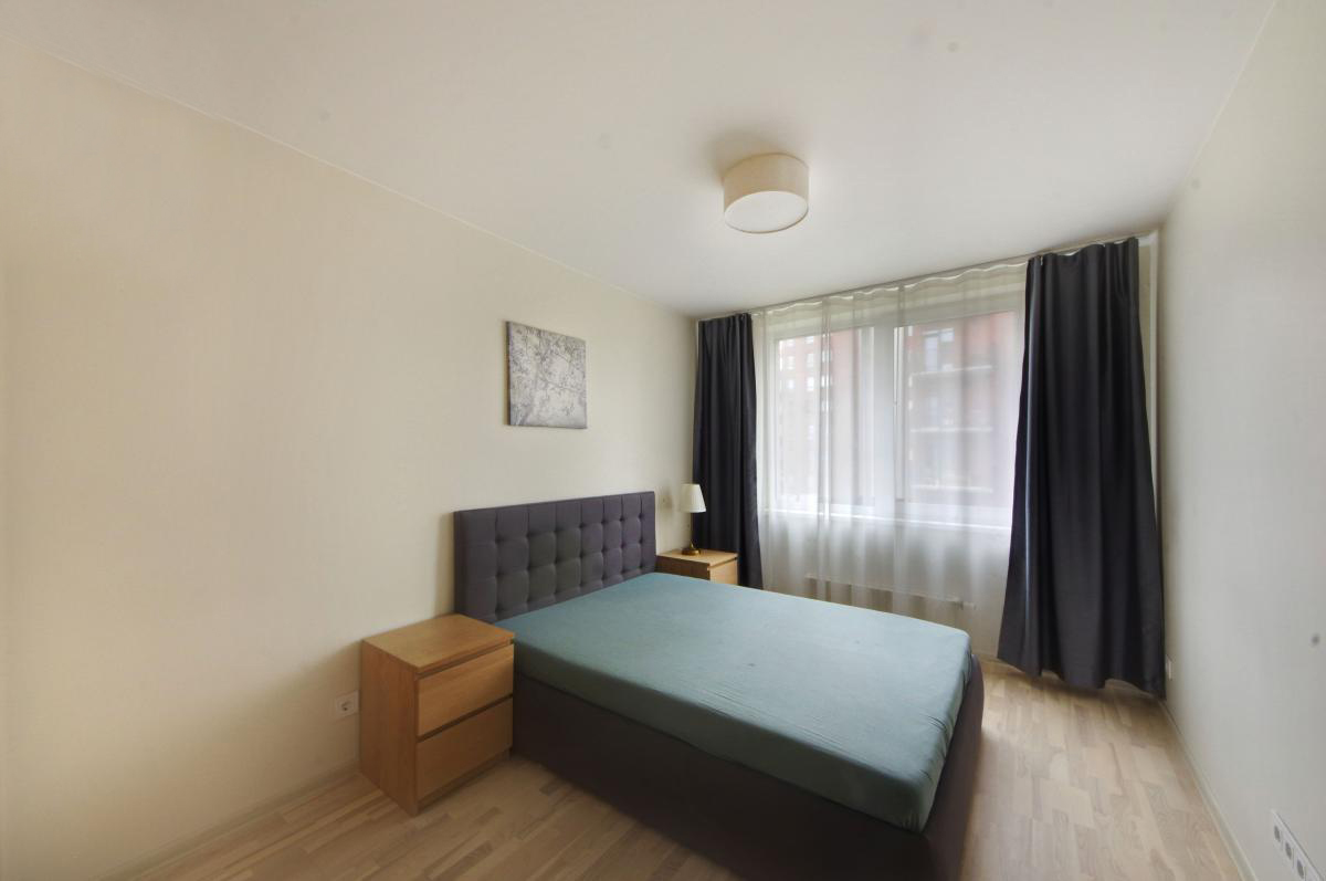 Nuomojamas 2 kambarių butas, 43m², 3 aukštas, €600