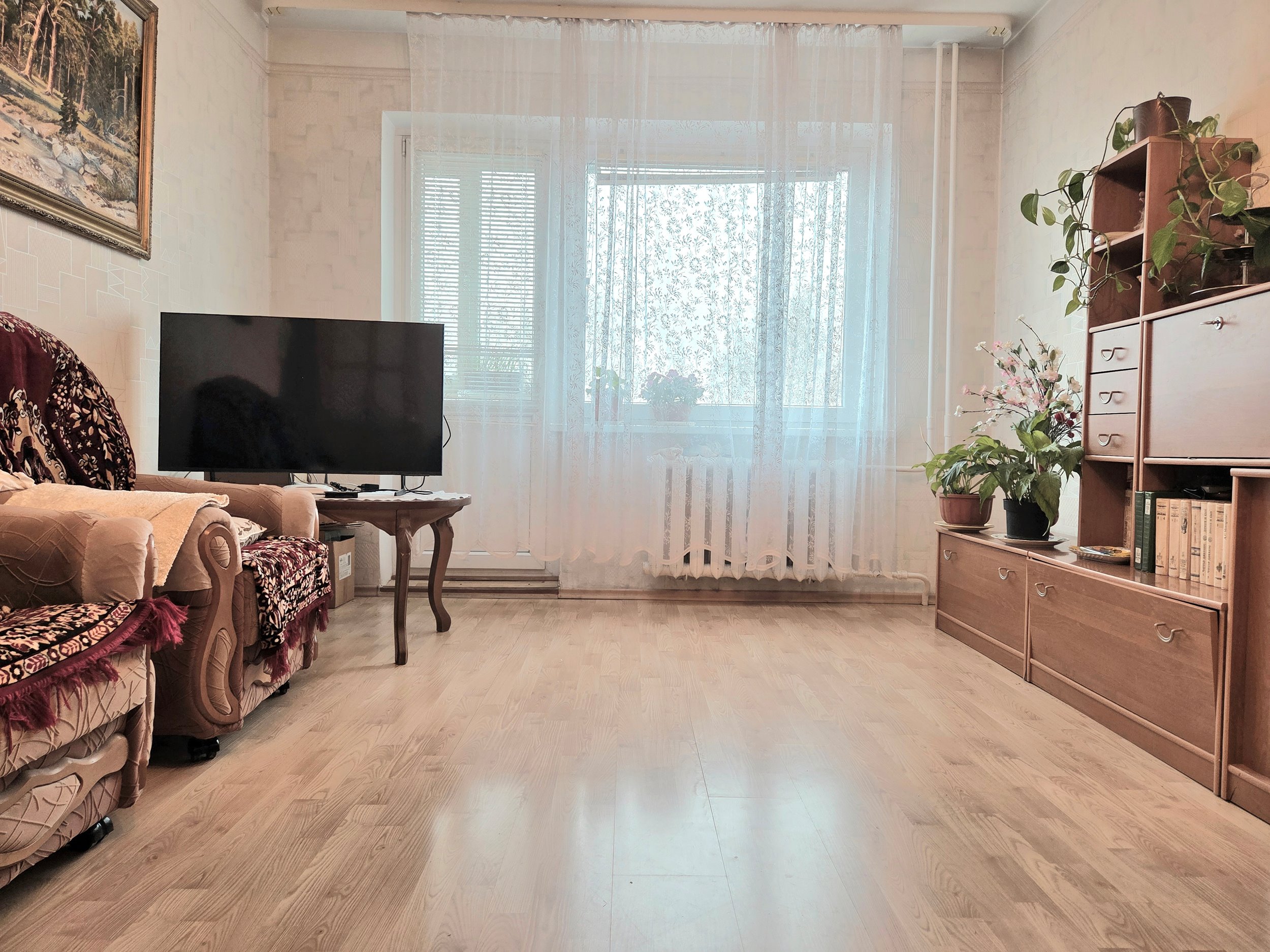 2 kambarių butas, Justiniškės, Taikos g., 50.86m², 4 aukštas, €120000