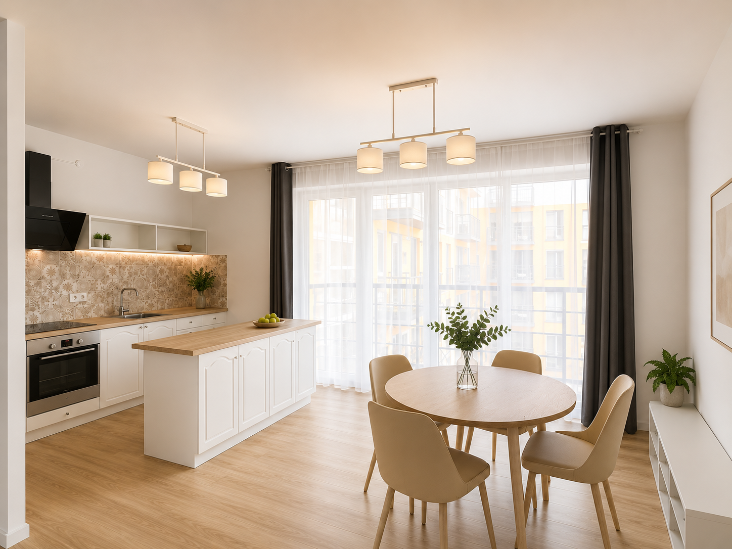 2 kambarių butas, Naujamiestis, Vilkpėdės g., 64.25m², 4 aukštas, €210000