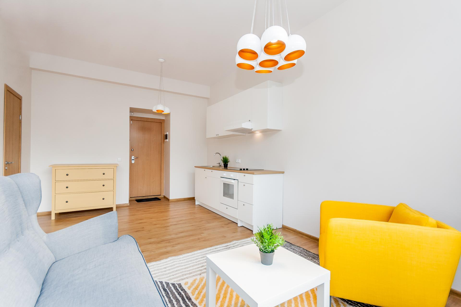 Nuomojamas 1 kambario butas, Antakalnis, P. Vileišio g., 32m², 4 aukštas, €450