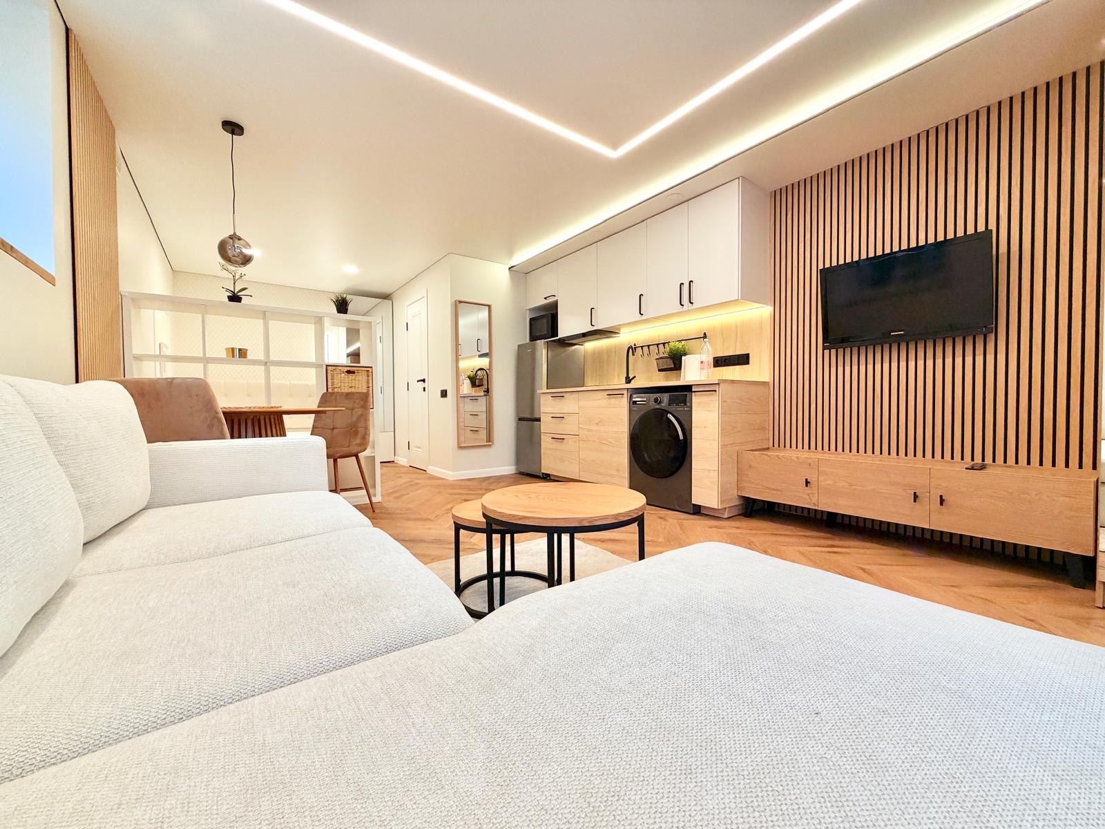 Nuomojamas 1 kambario butas, Bajorai, Paukščių Tako g., 28m², 1 aukštas, €550