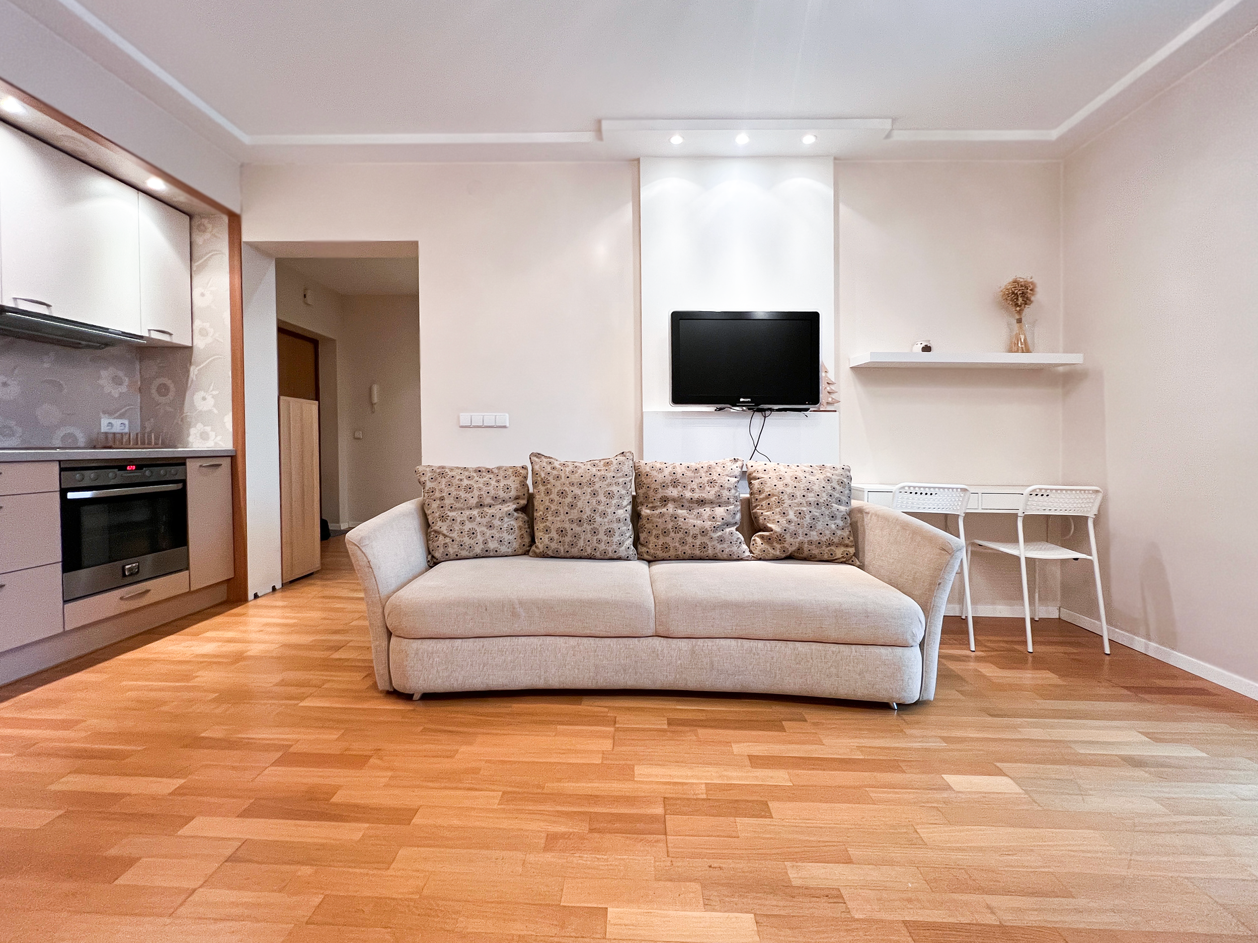 Nuomojamas 1 kambario butas, Viršuliškės, Rygos g., 30m², 9 aukštas, €500