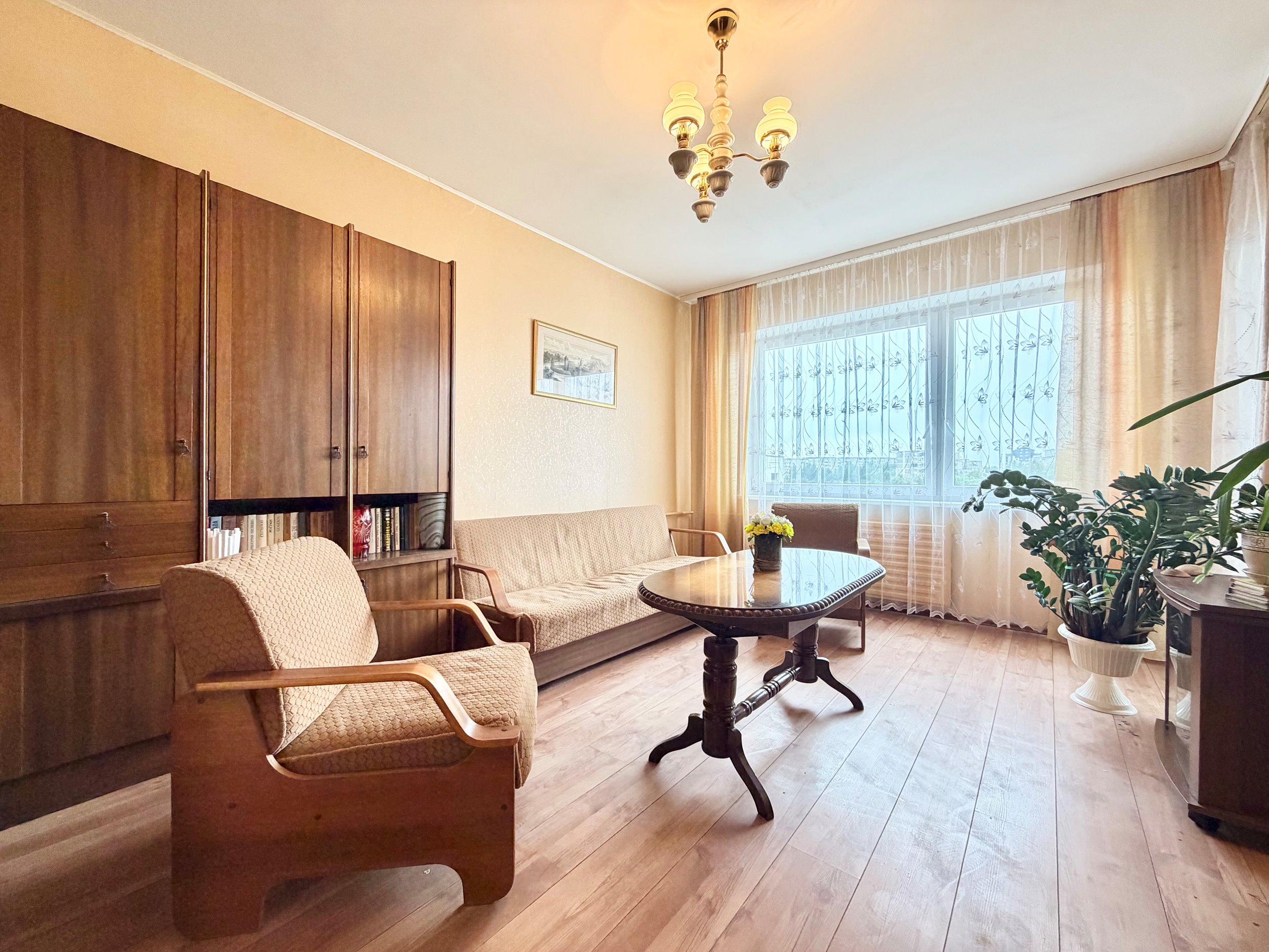 3 kambarių butas, Pašilaičiai, Medeinos g., 61.65m², 9 aukštas, €150000