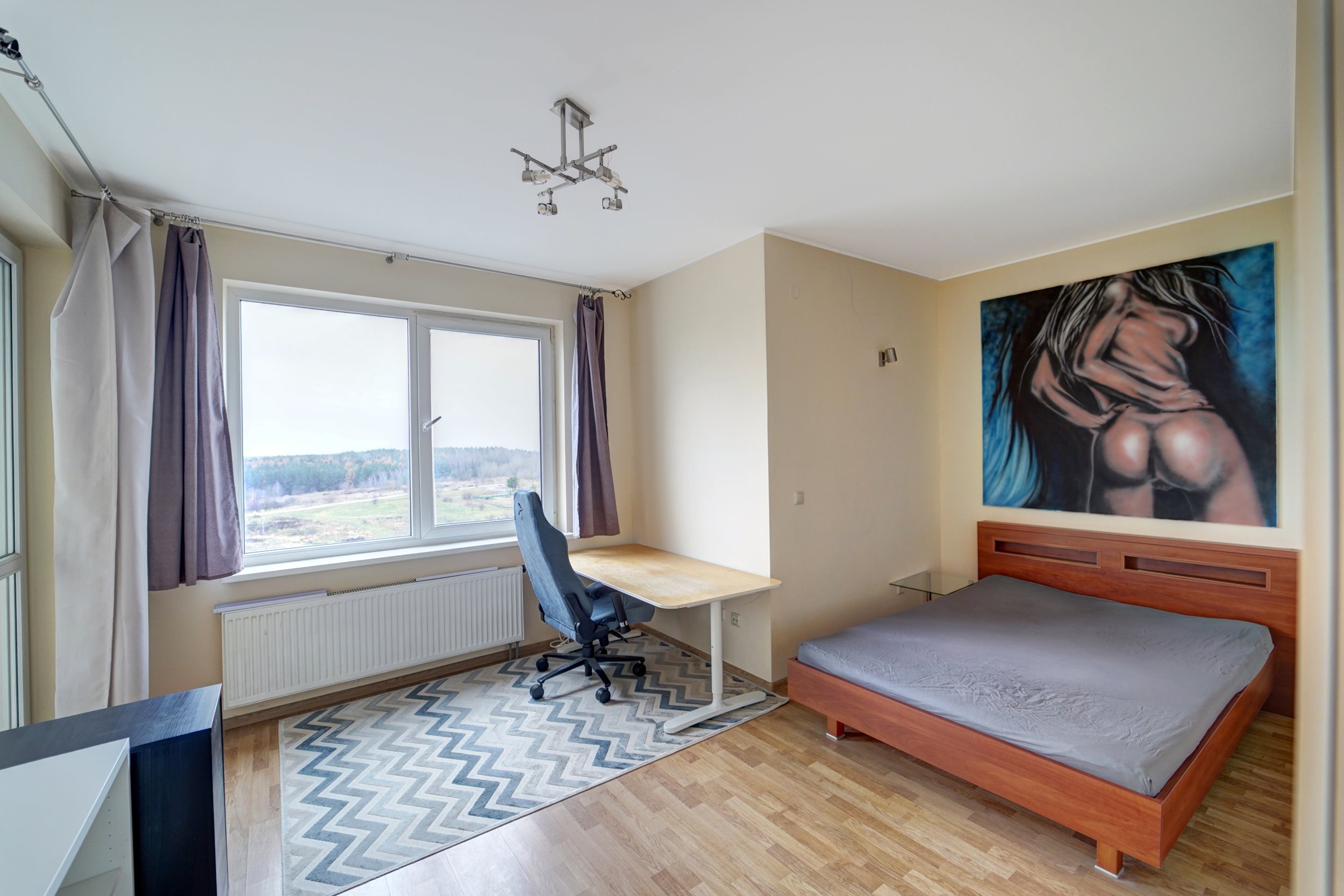 Nuomojamas 2 kambarių butas, 52m², 11 aukštas, €500