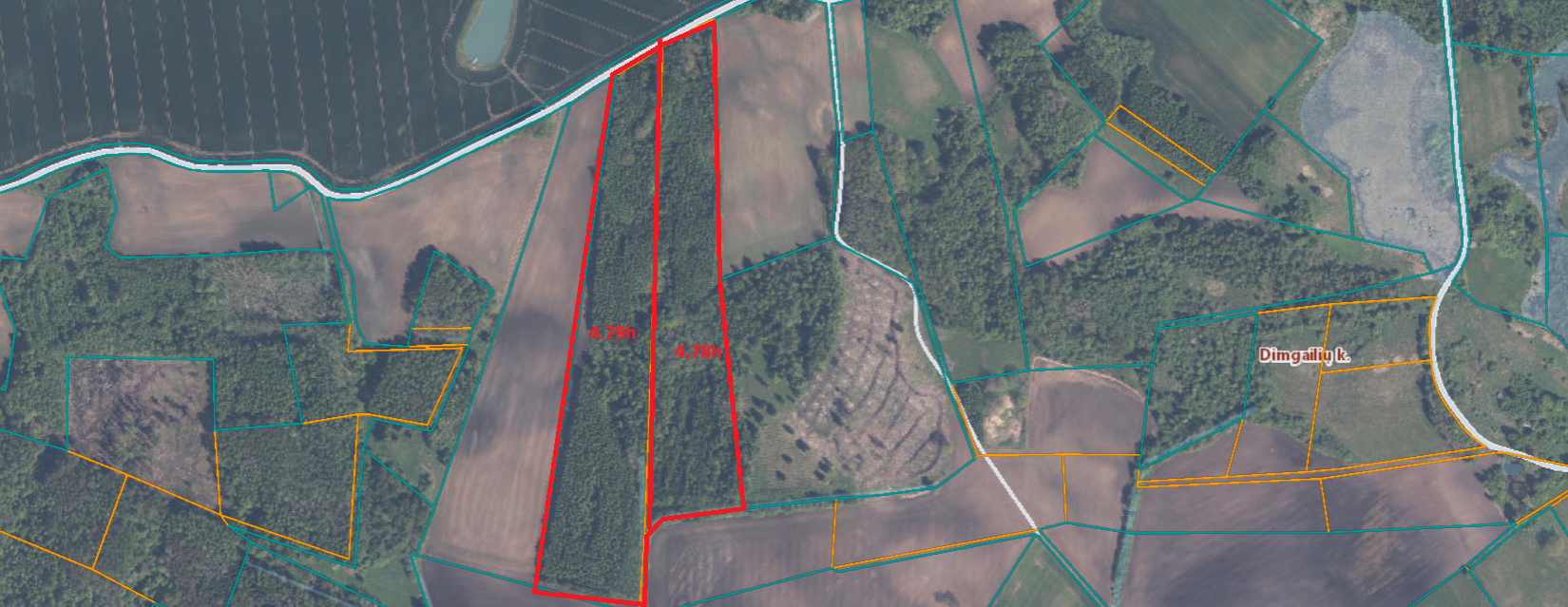 Sklypas (miškų ūkio), 987a, €39000