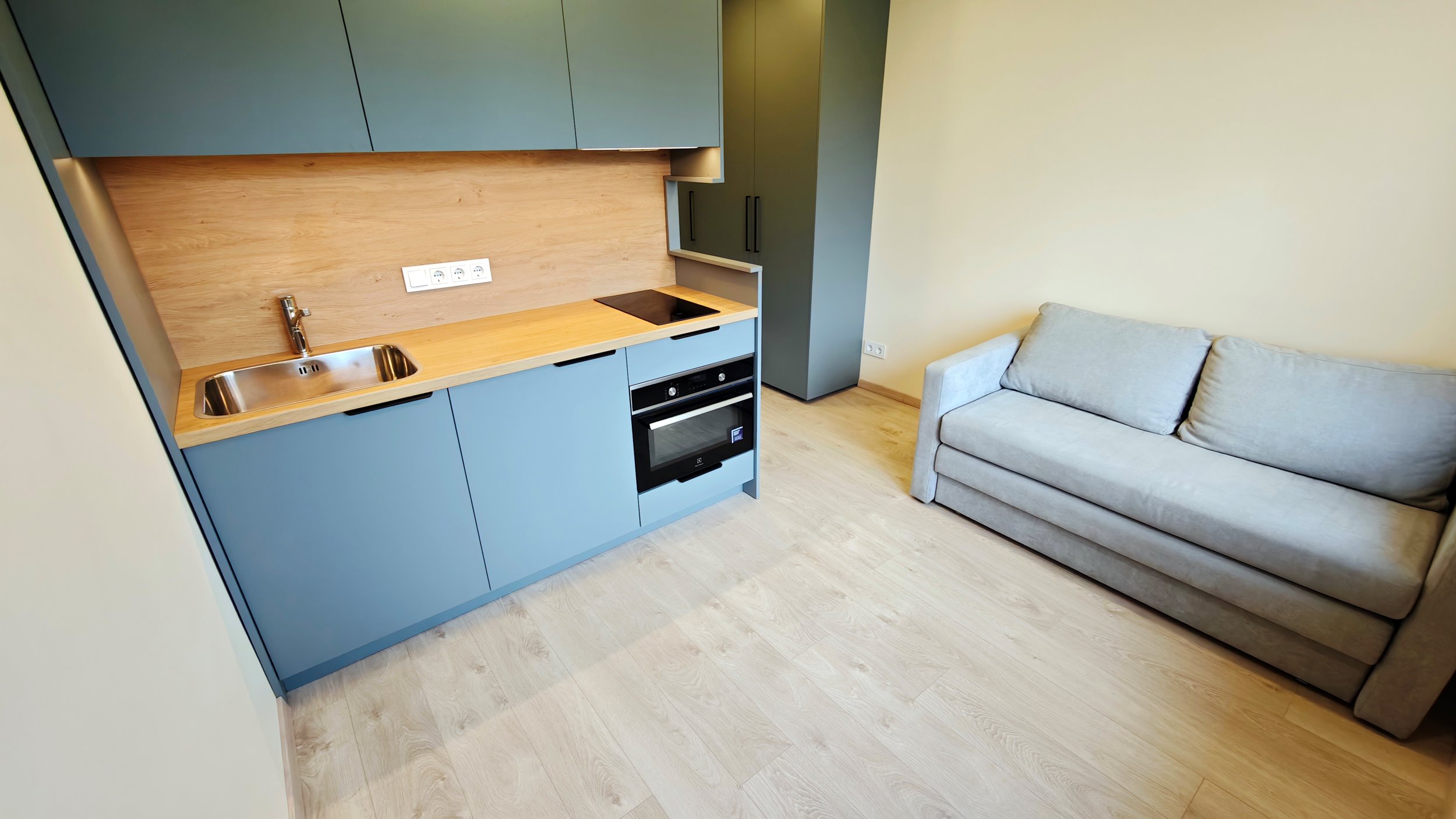 Nuomojamas 1 kambario butas, Parko g., 16m², 3 aukštas, €360