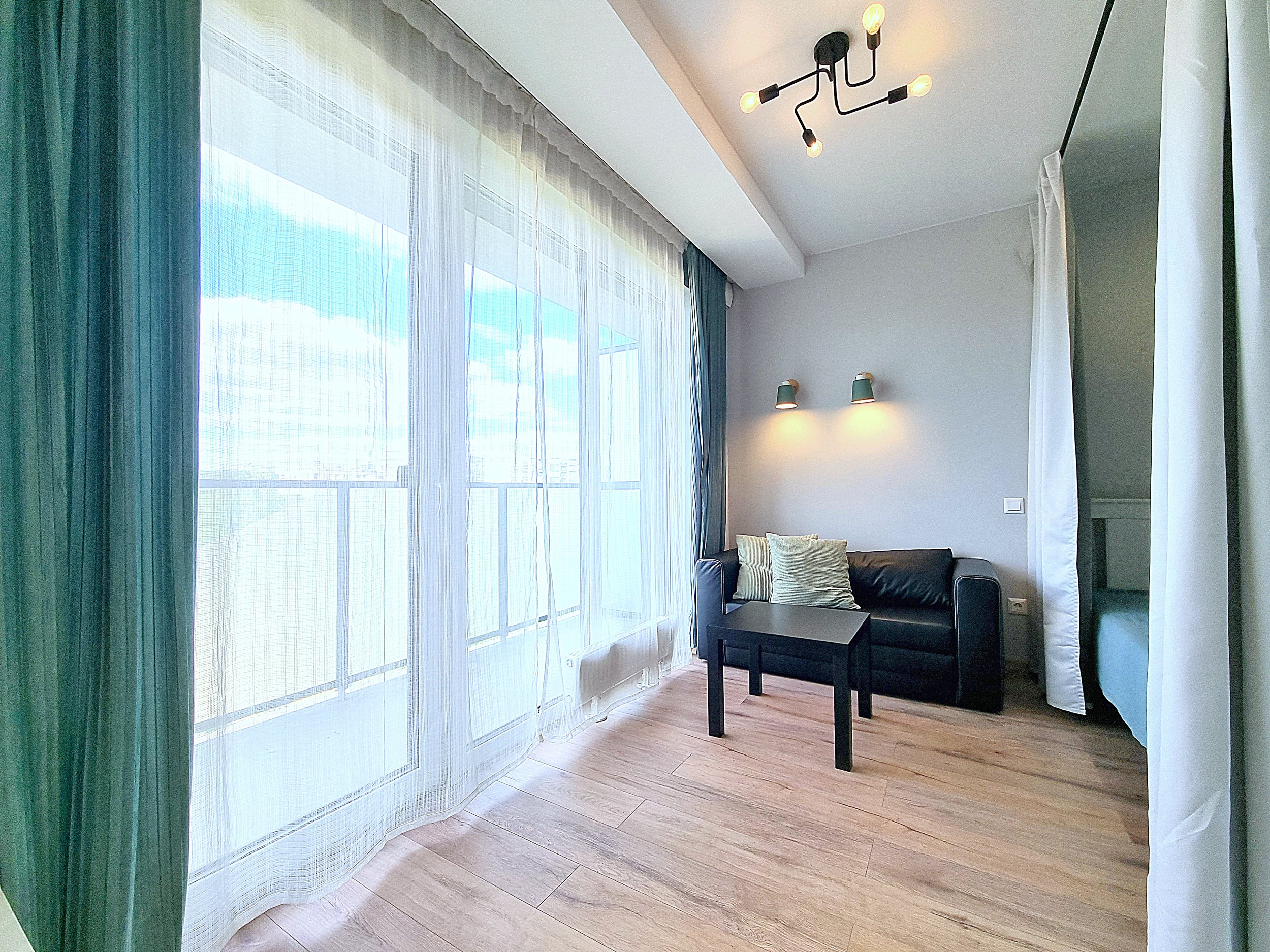 Nuomojamas 1 kambario butas, Justiniškės, Laisvės pr., 24m², 4 aukštas, €440