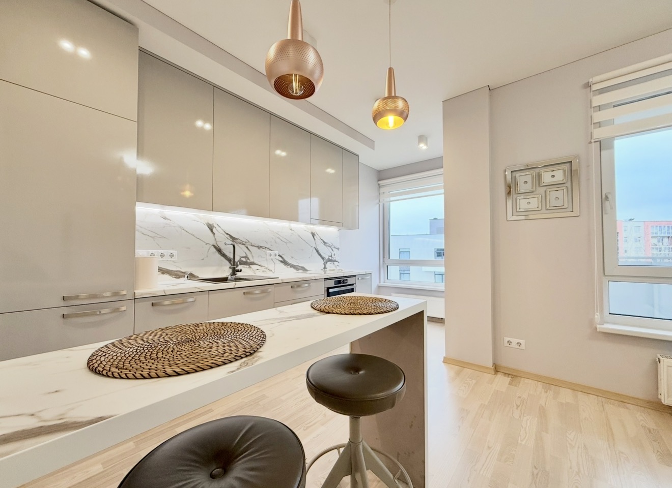 Nuomojamas 2 kambarių butas, Pašilaičiai, Gabijos g., 47m², 5 aukštas, €650