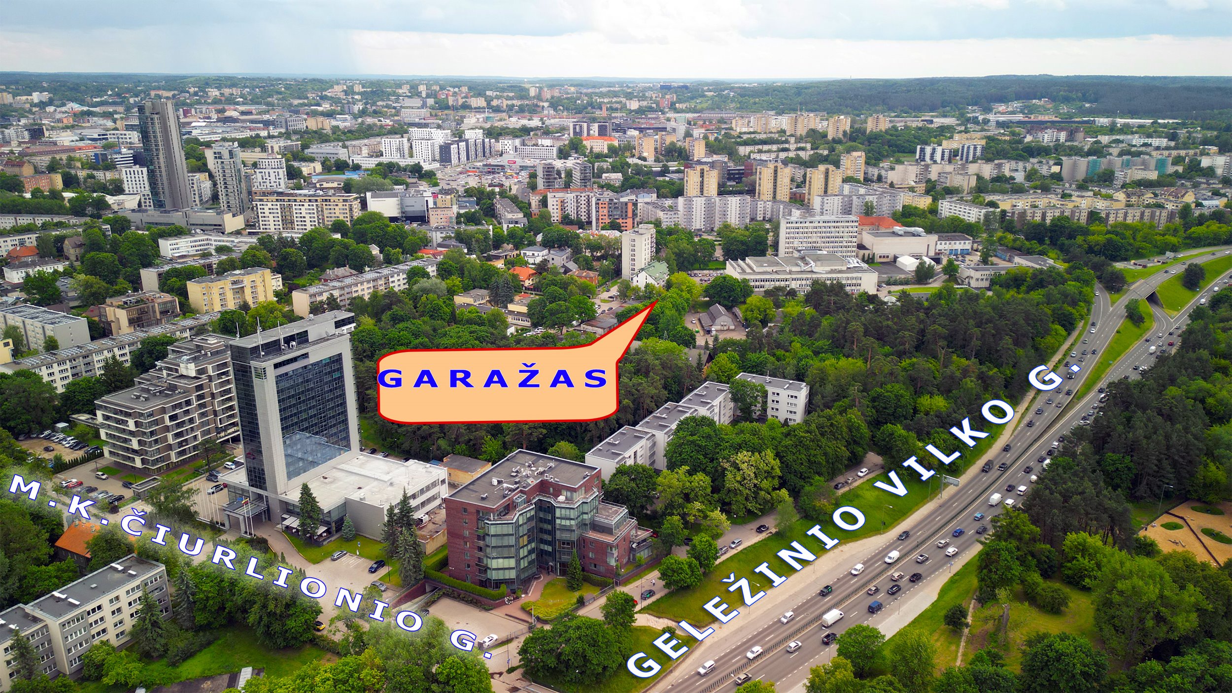 Nuomojamas mūrinis garažas, Naujamiestis, K. Donelaičio g., 17m², 1 aukštas, €100