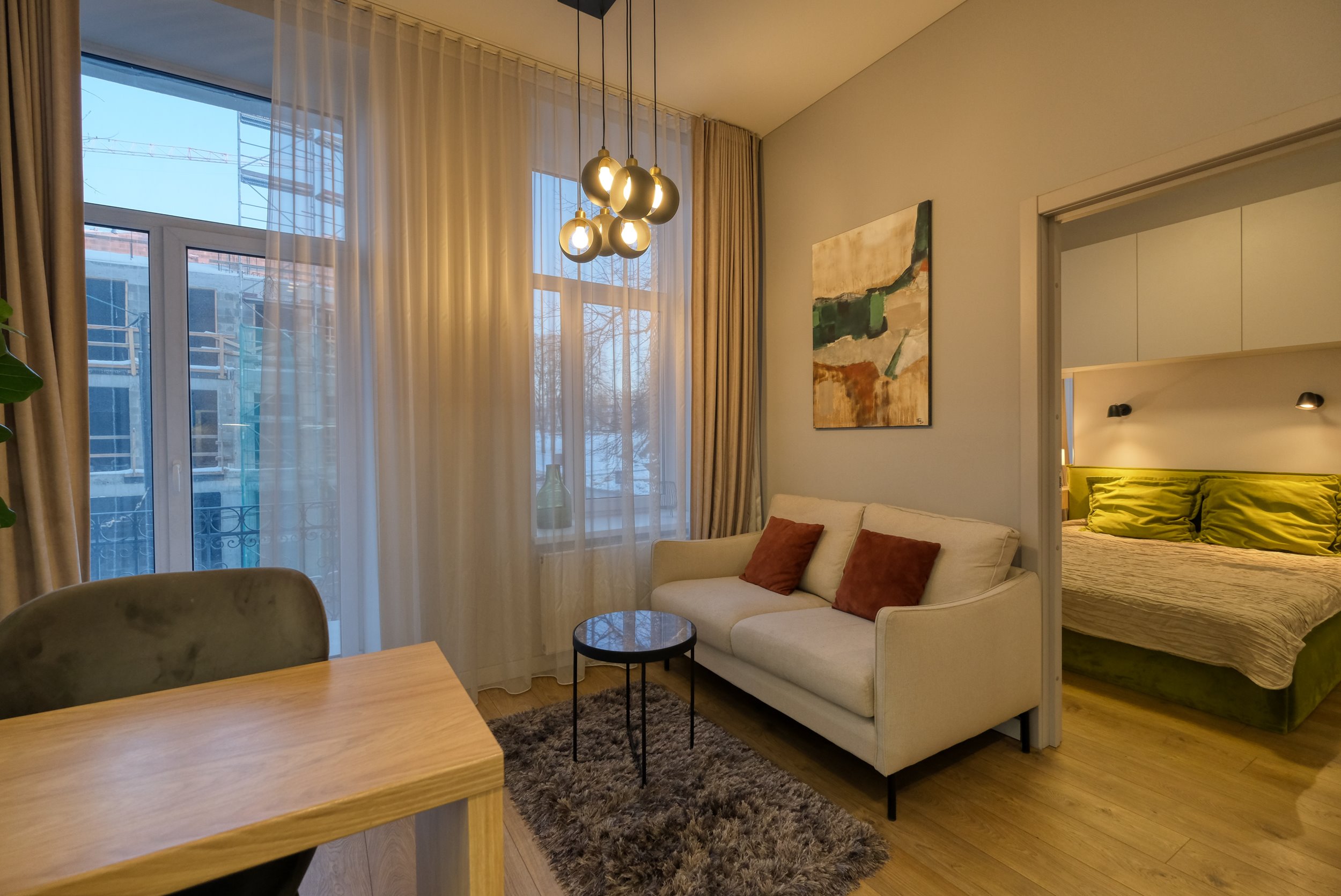 Nuomojamas 2 kambarių butas, Senamiestis, Sodų g., 35m², 2 aukštas, €650