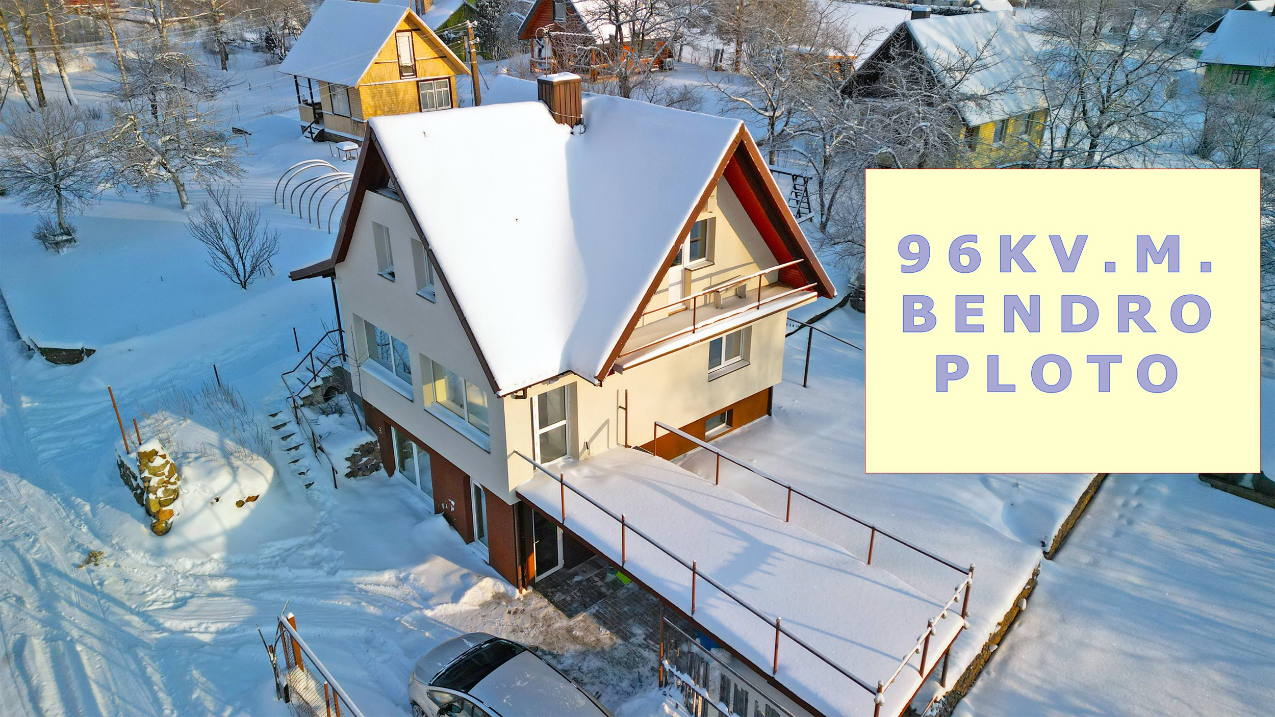 Nuomojamas gyvenamasis namas, Vėtrungės 2-oji g., 2 aukštų, 96m², 6.50a, €850