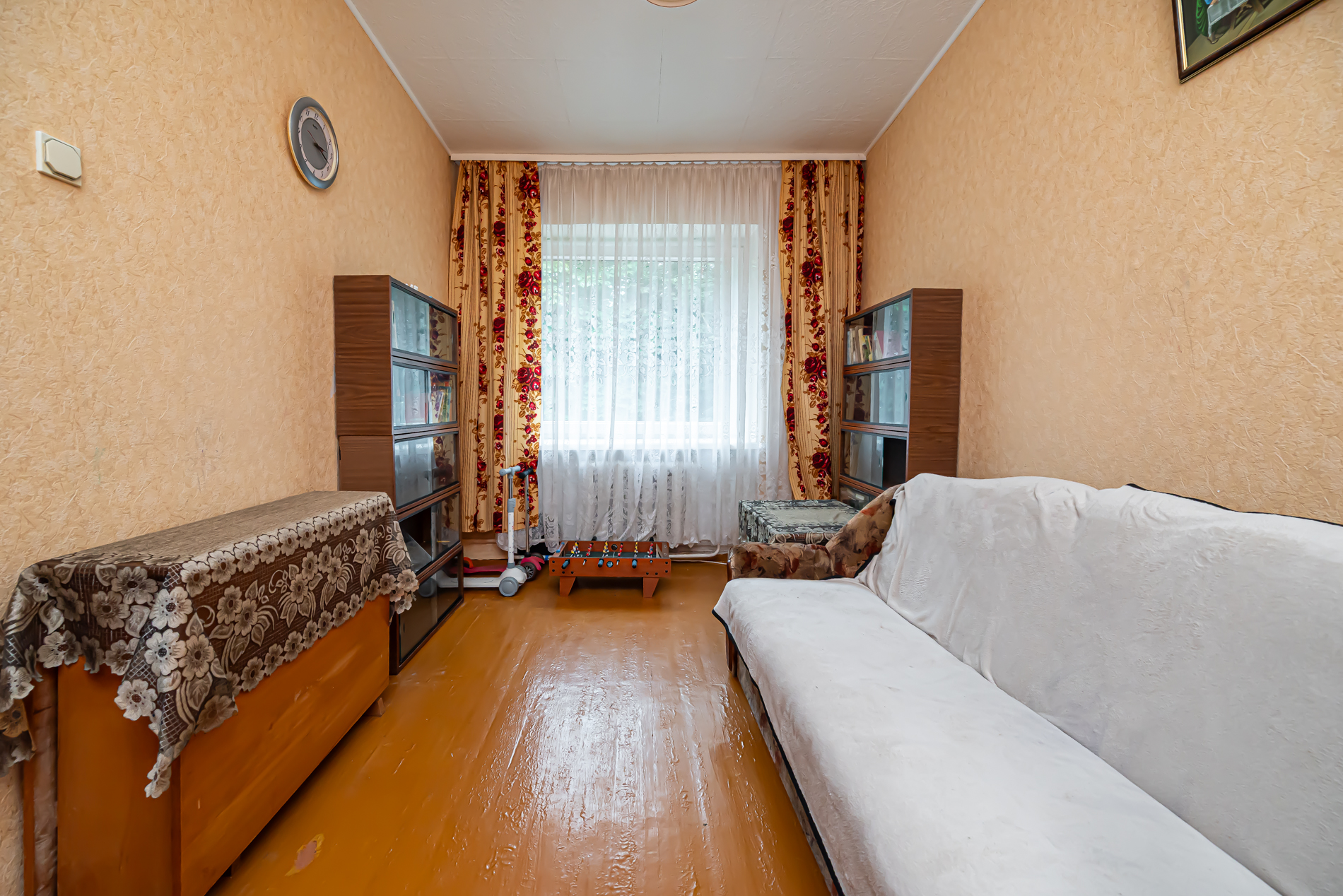 2 kambarių butas, Justiniškės, Taikos g., 42.84m², 4 aukštas, €120000