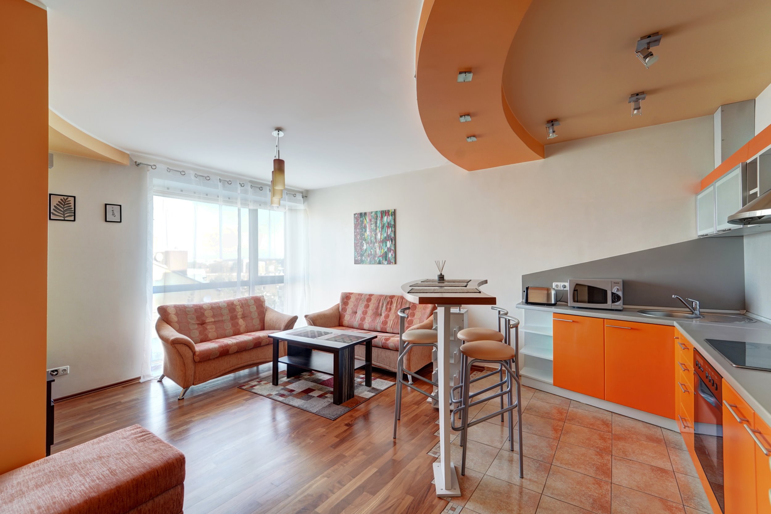 Nuomojamas 2 kambarių butas, Šiaurės miestelis, S. Žukausko g., 52m², 7 aukštas, €650