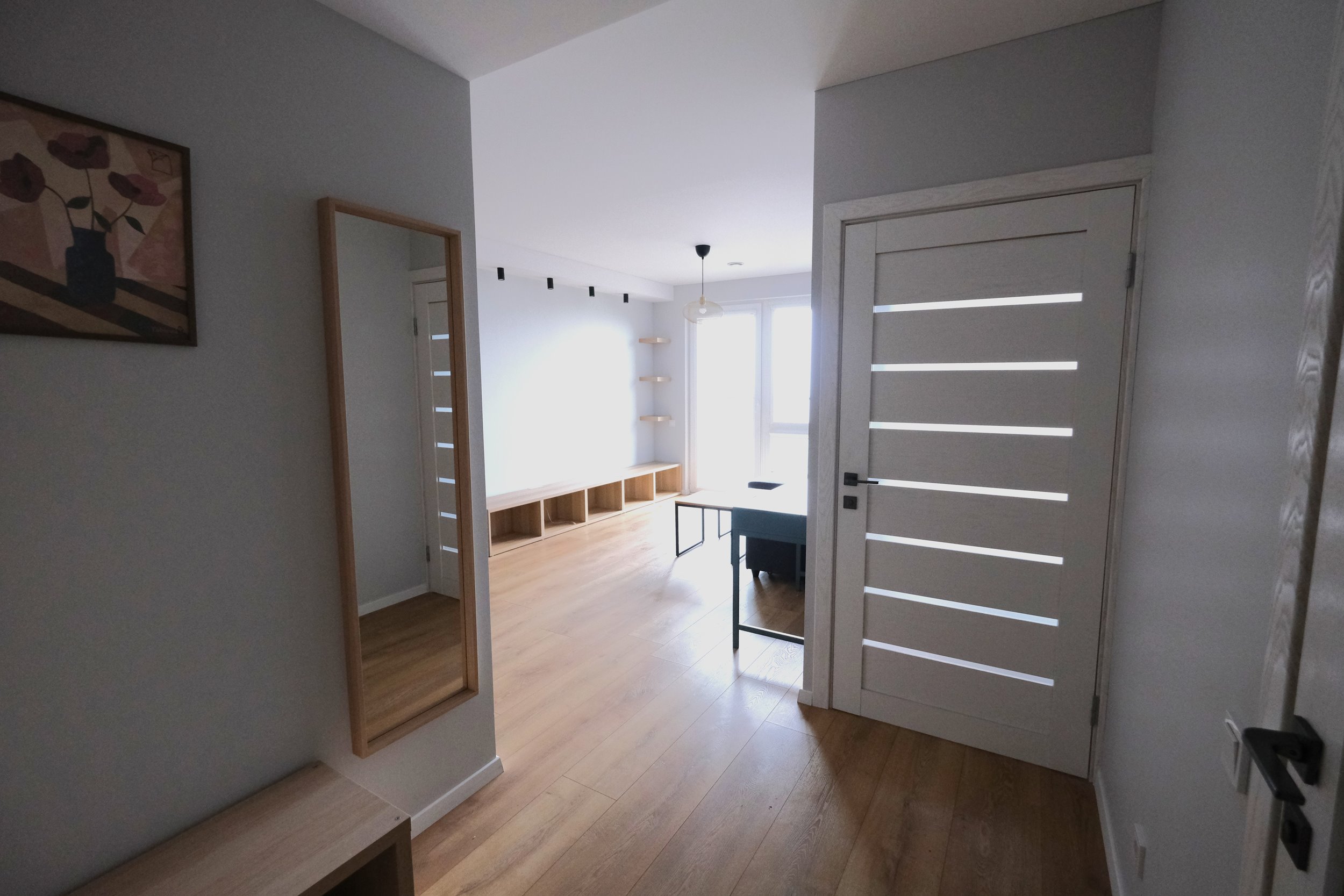 Nuomojamas 2 kambarių butas, Šeškinė, Deltuvos g., 47m², 5 aukštas, €750