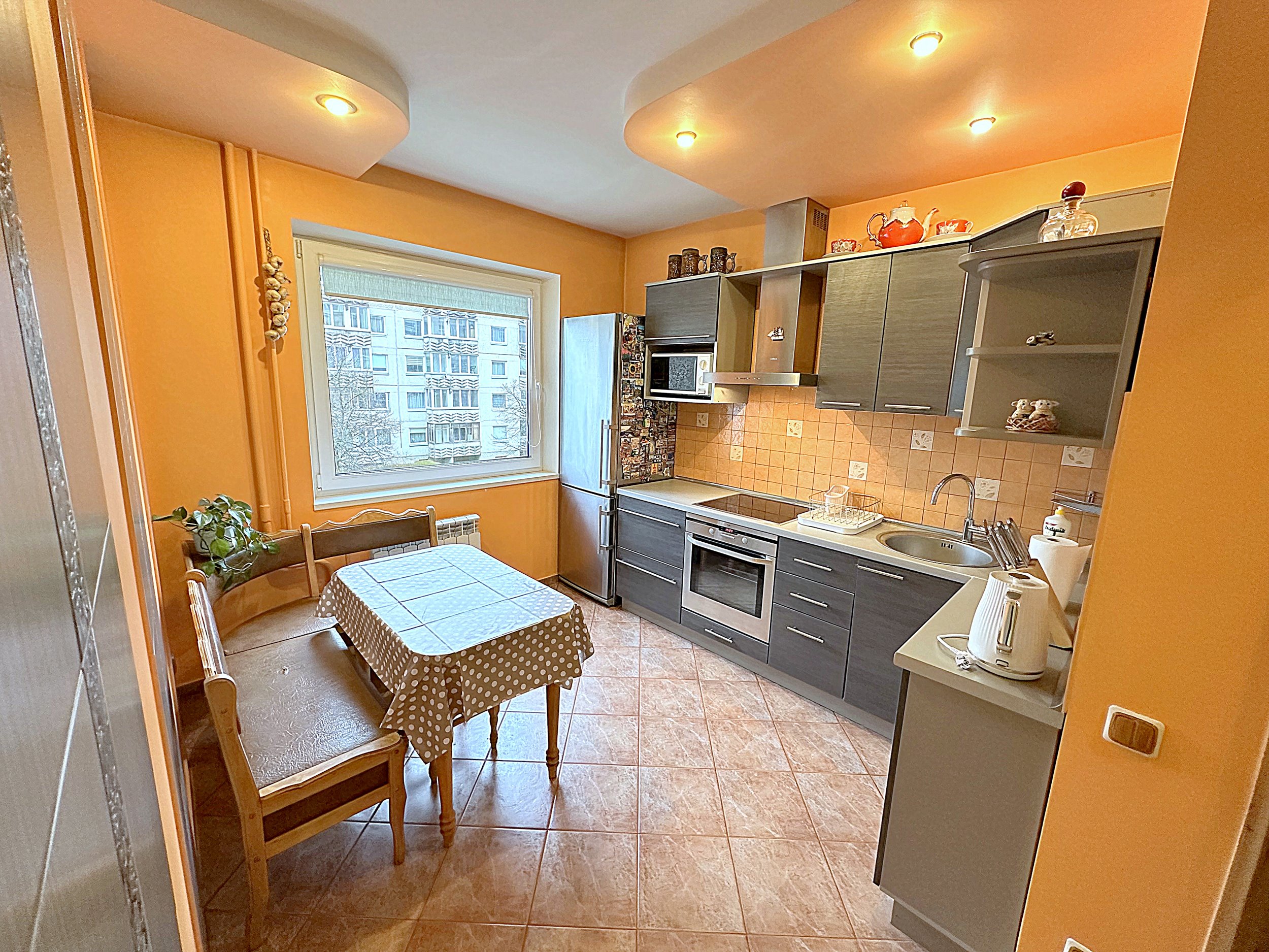 Nuomojamas 4 kambarių butas, Justiniškės, Justiniškių g., 78m², 2 aukštas, €650