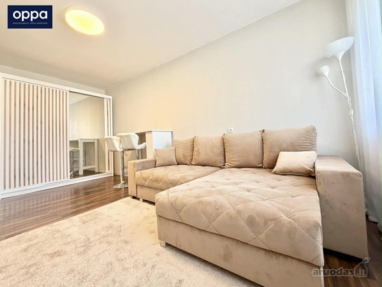 Nuomojamas 1 kambario butas, Šnipiškės, Kalvarijų g., 33m², 3 aukštas