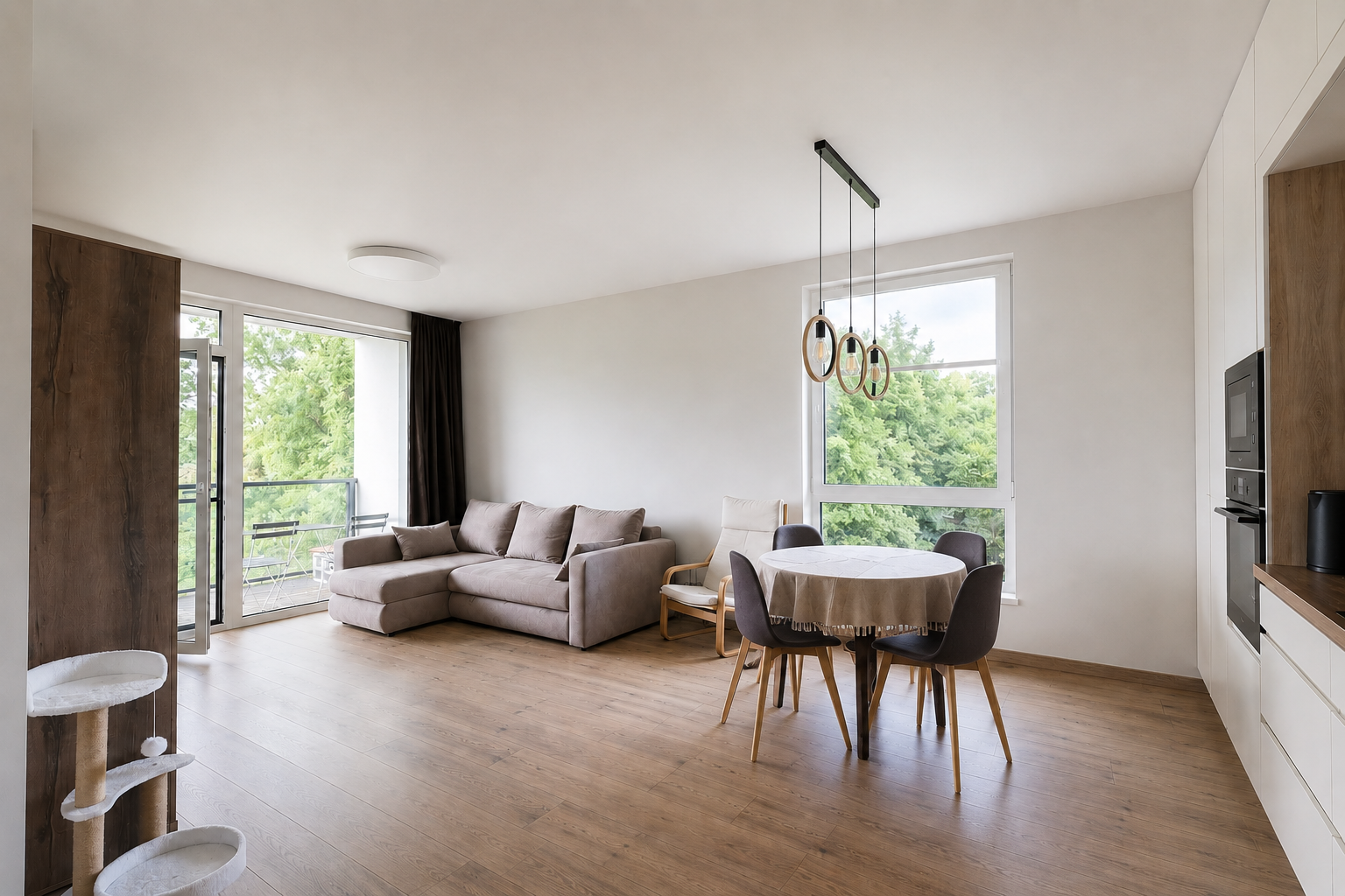 3 kambarių butas, Pilaitė, Simono Grunau g., 66.44m², 2 aukštas, €260000