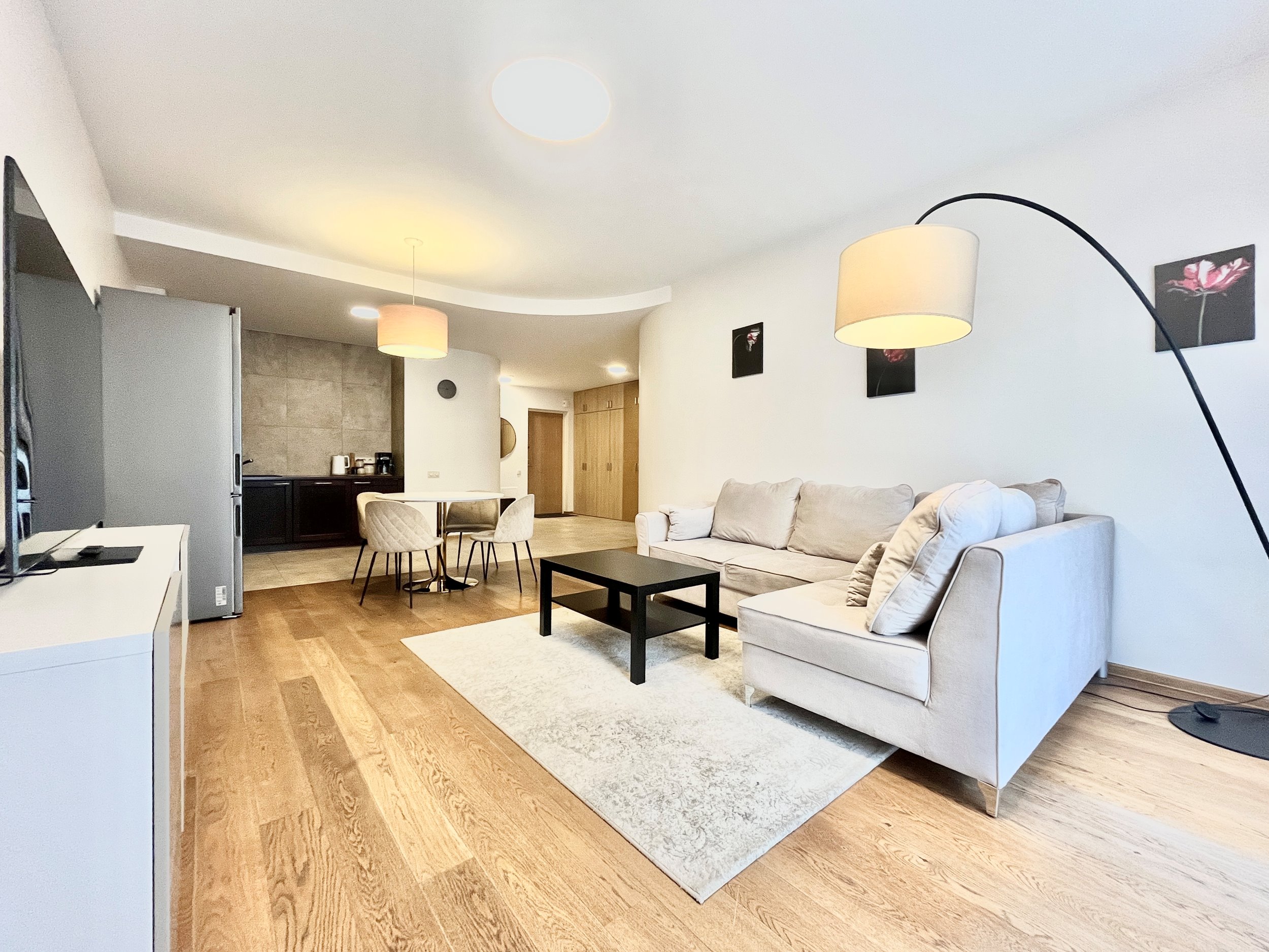 Nuomojamas 2 kambarių butas, Antakalnis, T. Kosciuškos g., 70m², 1 aukštas, €1200