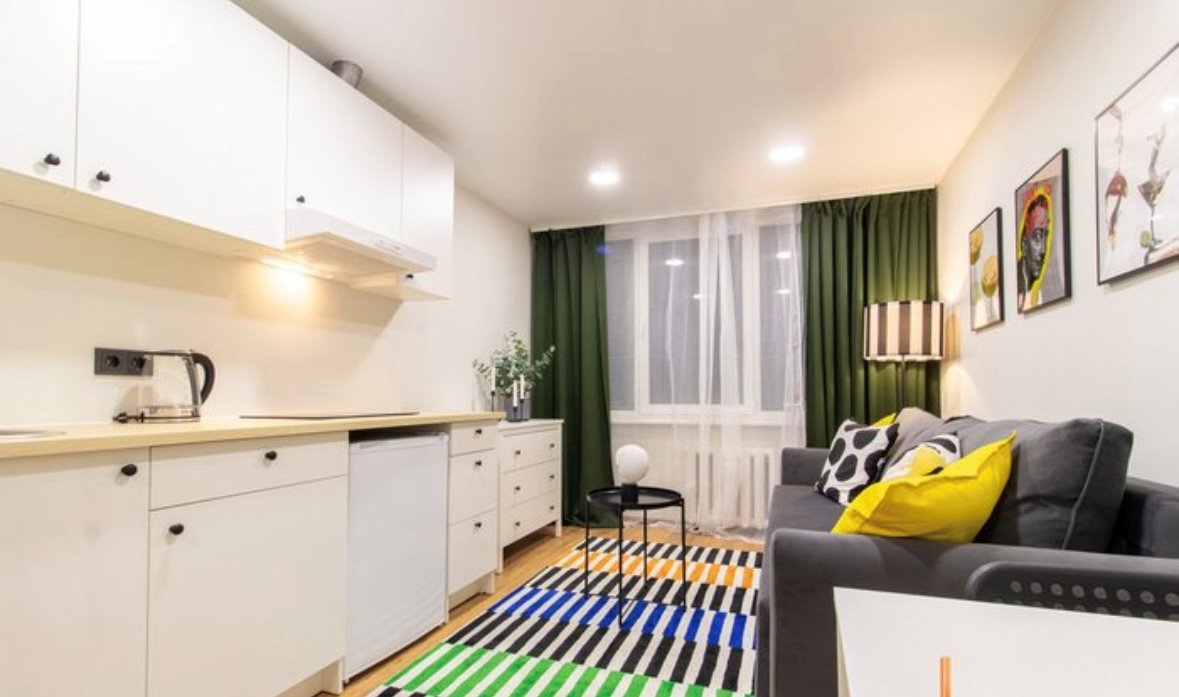 Nuomojamas 1 kambario butas, Naujininkai, Dariaus ir Girėno g., 20m², 3 aukštas, €390