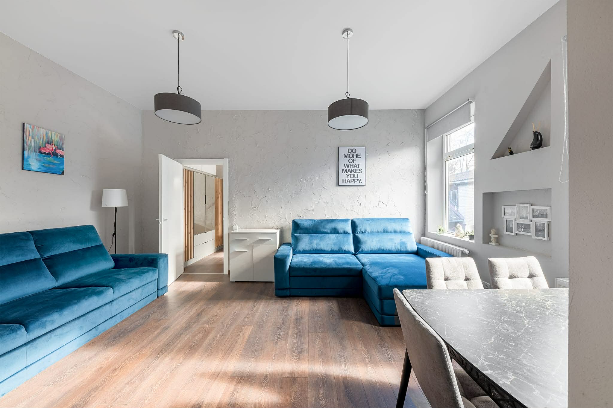 Nuomojamas 2 kambarių butas, Šnipiškės, Kalvarijų g., 50m², 2 aukštas, €750