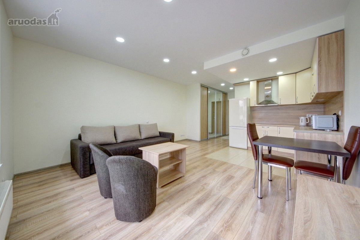 Nuomojamas 1 kambario butas, Pilaitė, M. Mažvydo g., 36m², 4 aukštas, €480