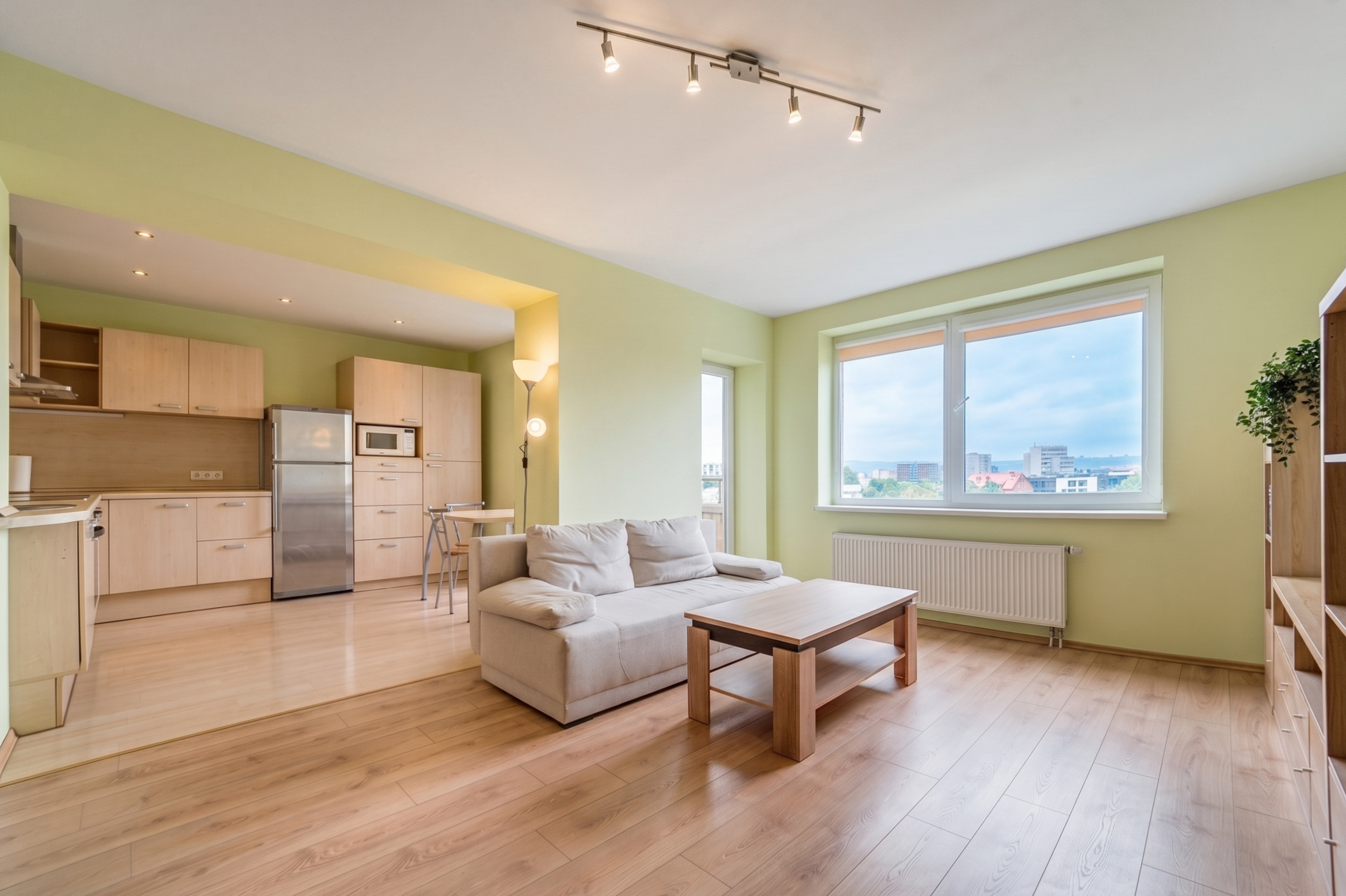 2 kambarių butas, Šnipiškės, Krokuvos g., 67m², 7 aukštas, €268000