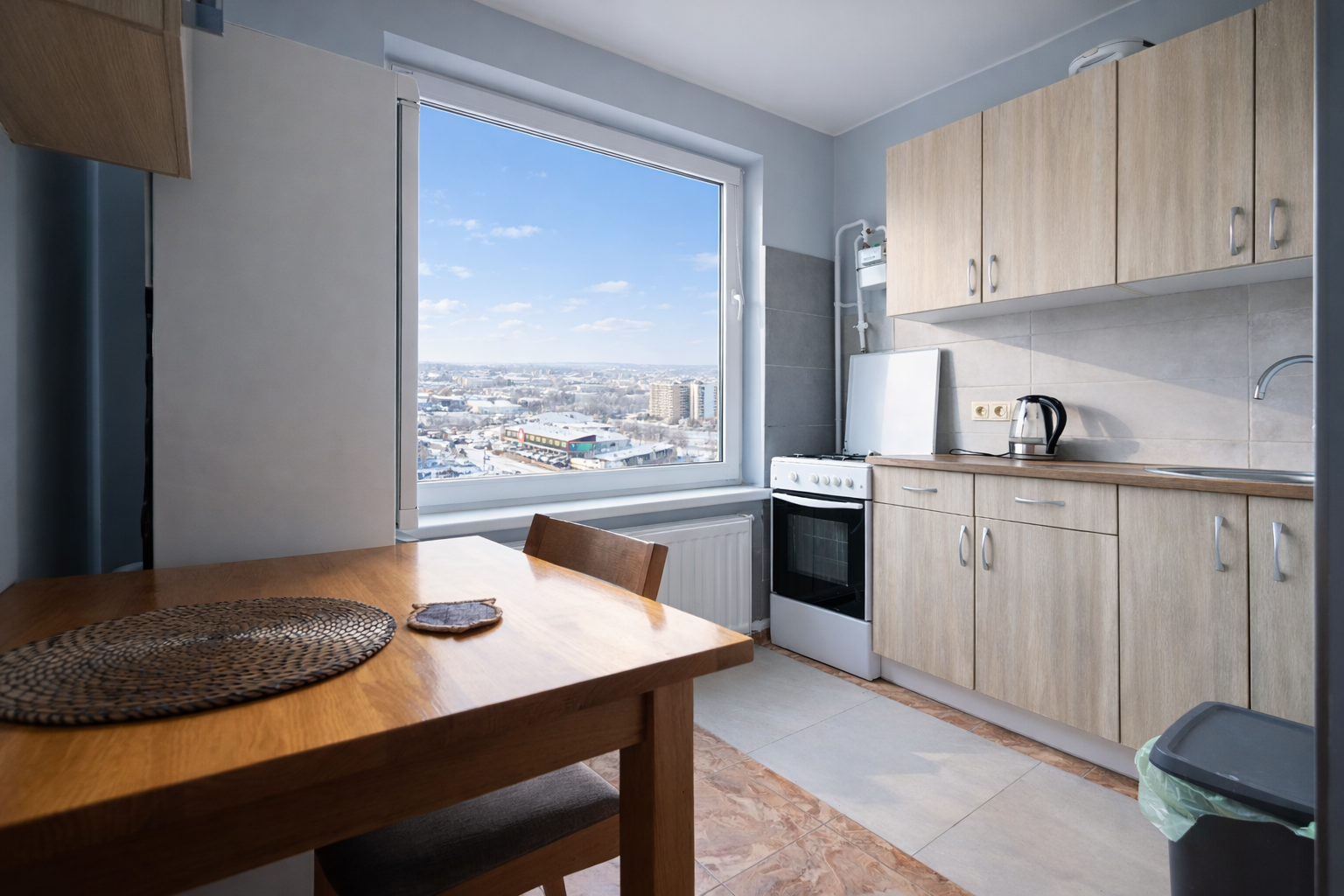 Nuomojamas 1 kambario butas, Šnipiškės, Kalvarijų g., 33m², 9 aukštas