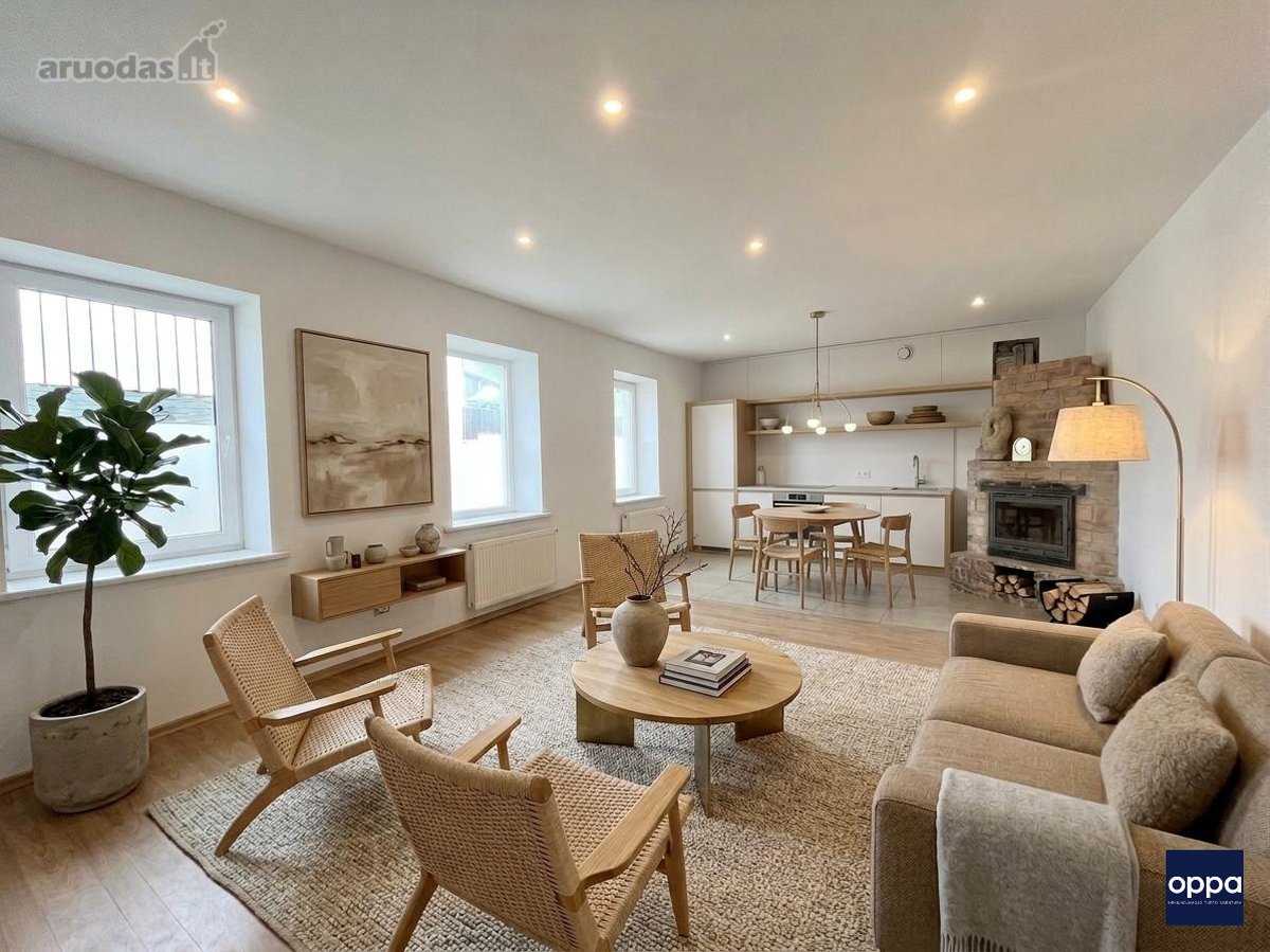 2 kambarių butas, Kauno g., 60m², 1 aukštas, €78000