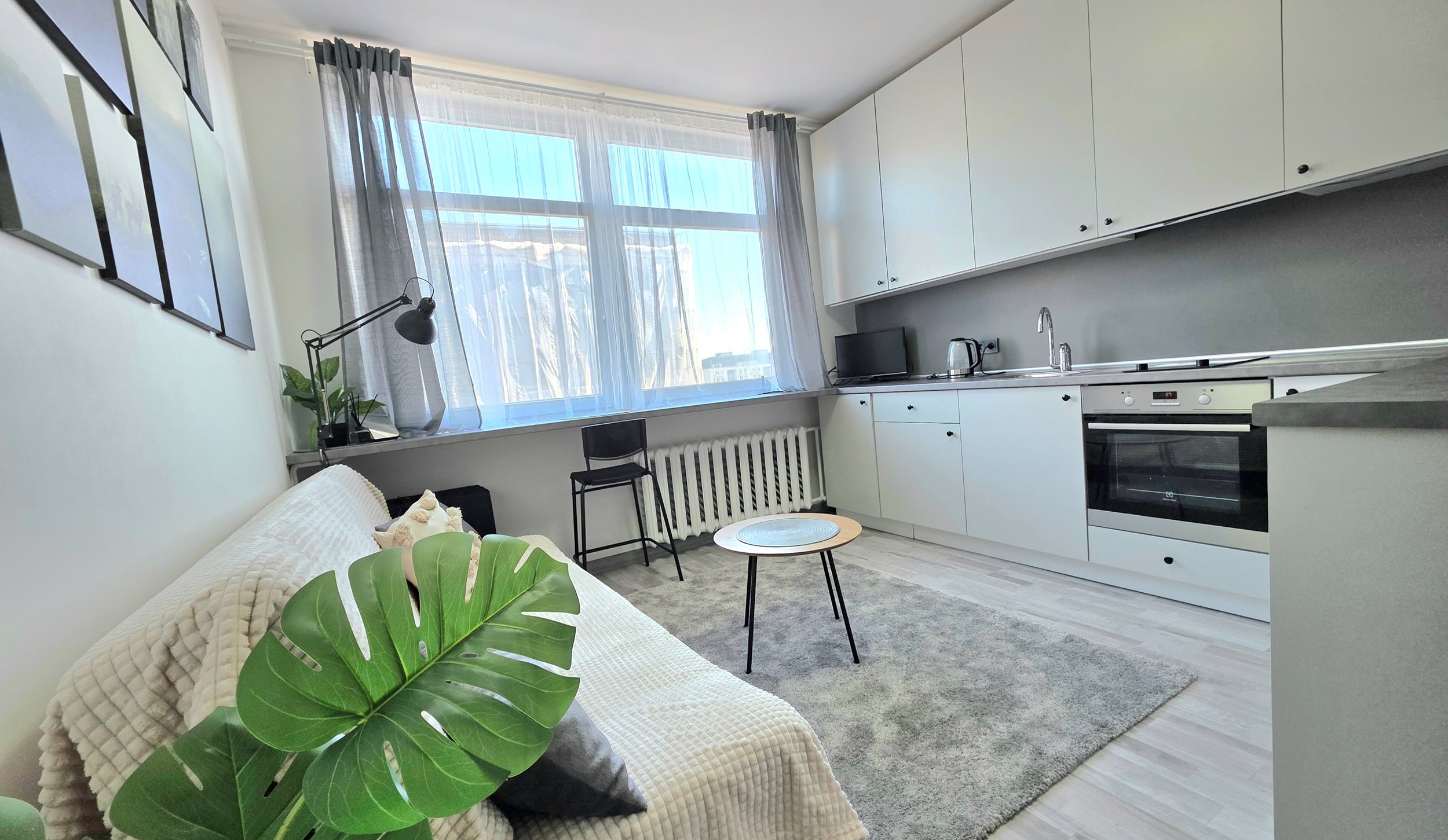 Nuomojamas 1 kambario butas, Naujamiestis, Algirdo g., 18m², 5 aukštas, €460