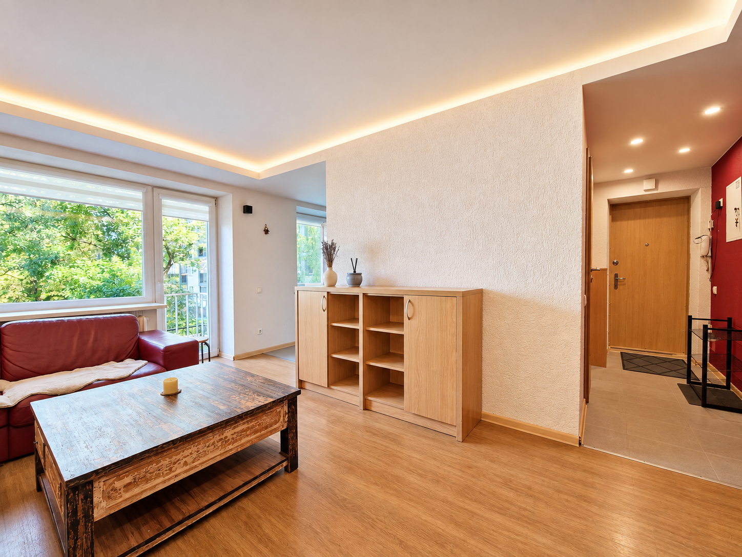Nuomojamas 3 kambarių butas, Naujamiestis, Vytenio g., 62m², 2 aukštas, €650