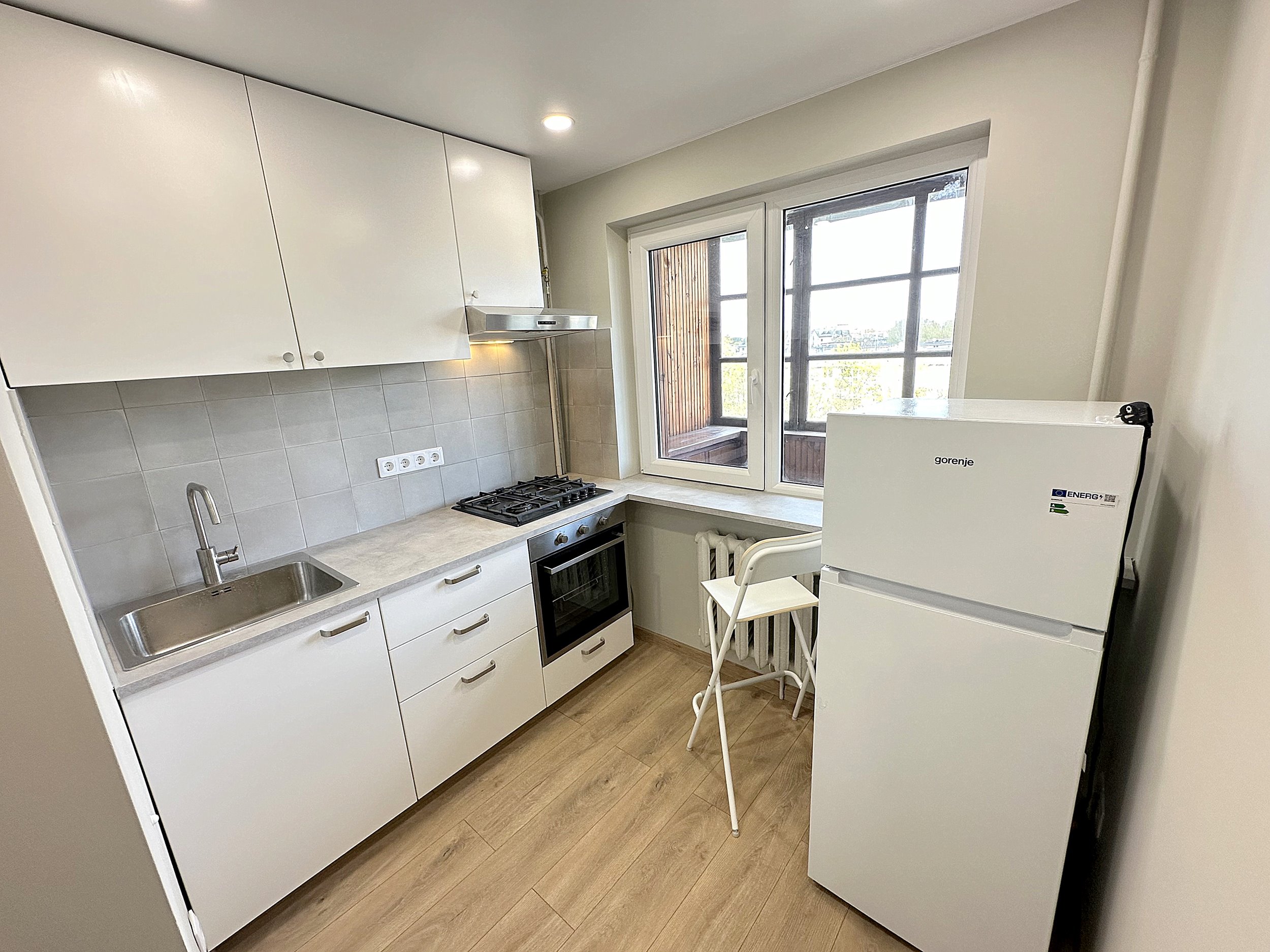 Nuomojamas 1 kambario butas, Naujamiestis, Savanorių pr., 30m², 7 aukštas, €450