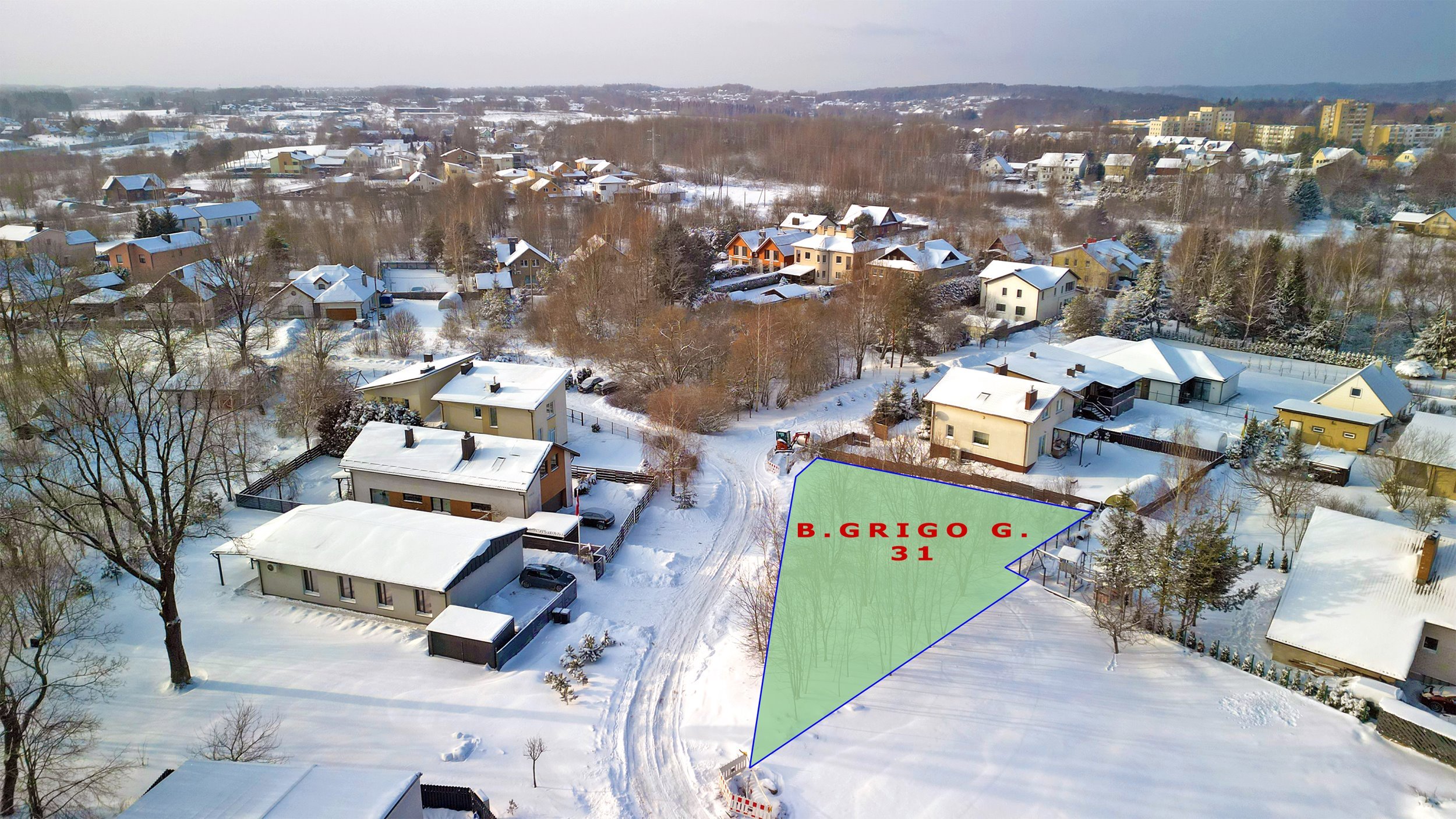 Sklypas, Naujoji Vilnia, Broniaus Grigo g., 7.51a, €55000