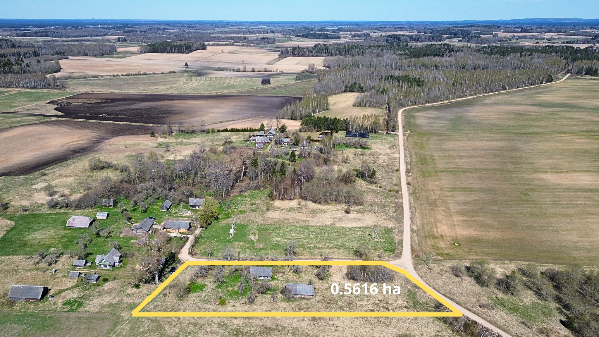 Sodyba, 1 aukšto, 52m², 56a, €8700