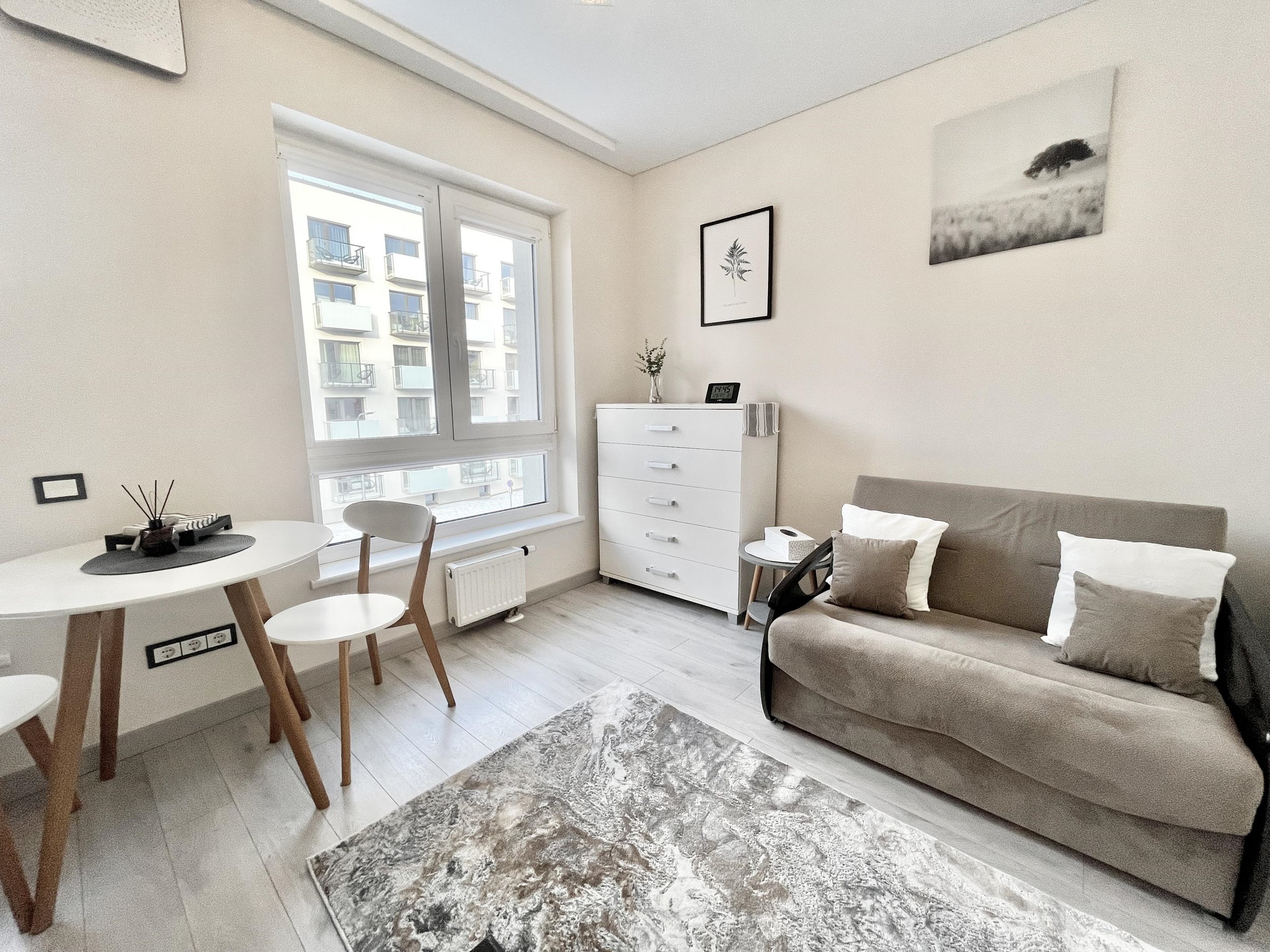 Nuomojamas 1 kambario butas, Baltupiai, Jurgio Lebedžio g., 22m², 3 aukštas, €500