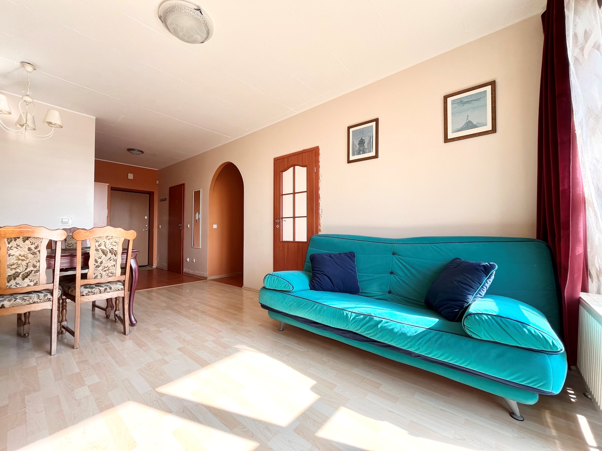 Nuomojamas 2 kambarių butas, Fabijoniškės, Vėtrungių g., 43m², 10 aukštas, €500