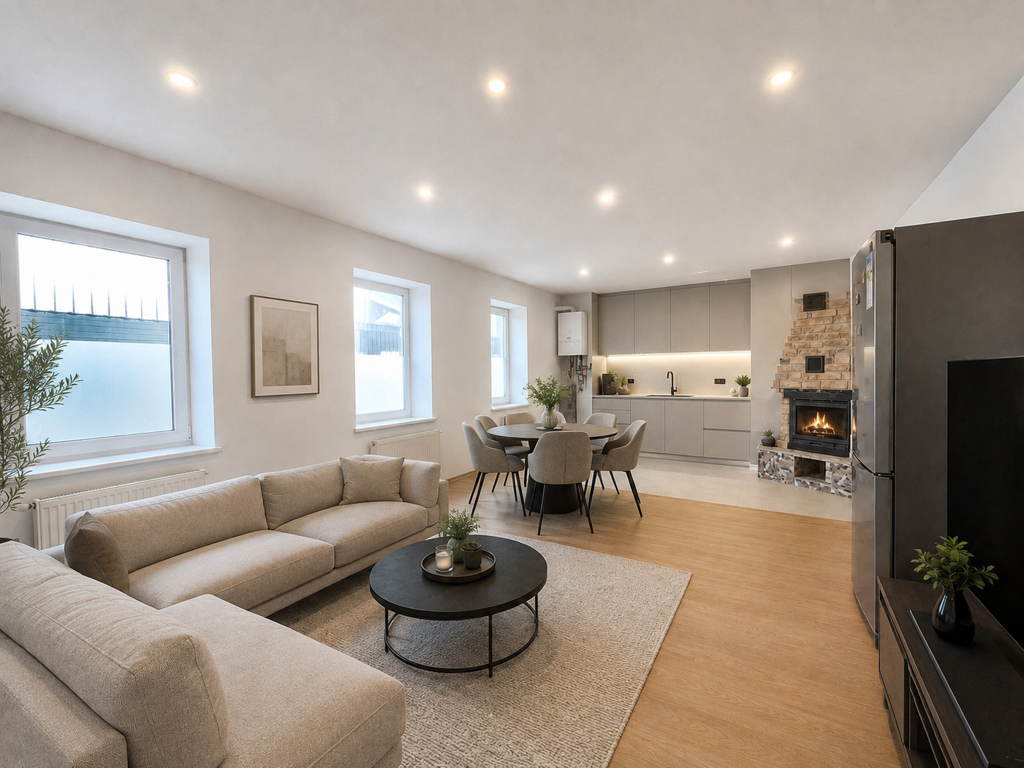 2 kambarių butas, Kauno g., 60.71m², 1 aukštas, €69000