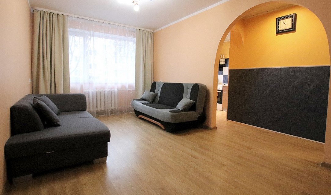 2 kambarių butas, Naujamiestis, Savanorių pr., 45m², 1 aukštas, €1